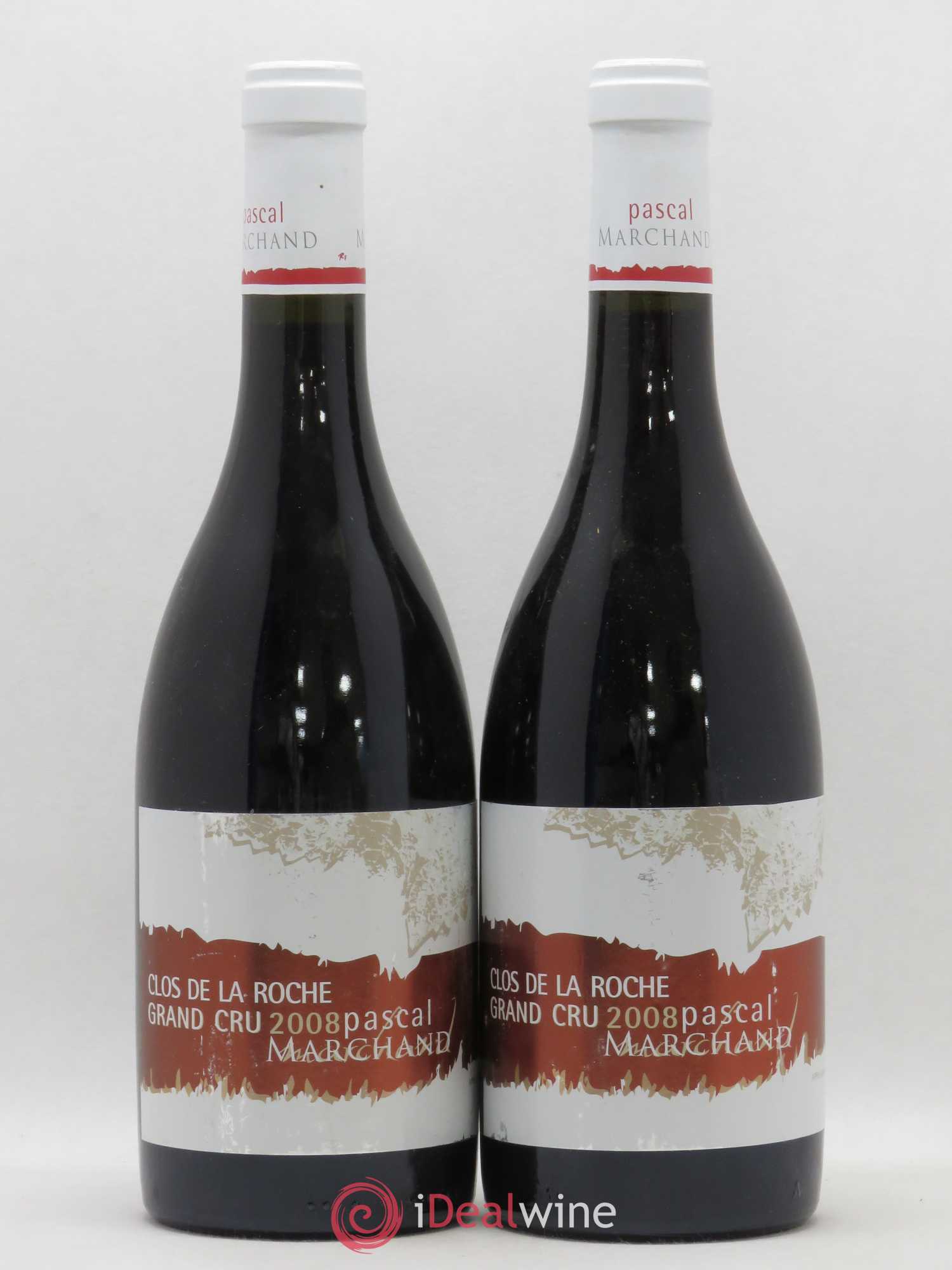 Clos de la Roche Grand Cru Domaine Pascal Marchand 2008 - Posten von 2 Flaschen - 0