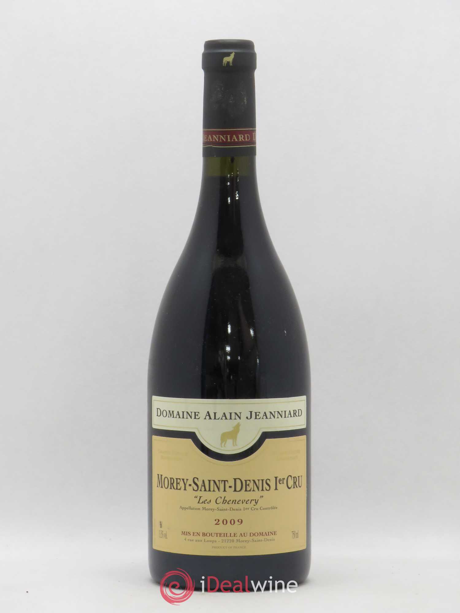Morey-Saint-Denis 1er Cru Les Chenevery Domaine Alain Jenniard 2009 - Posten von 1 Flasche - 0