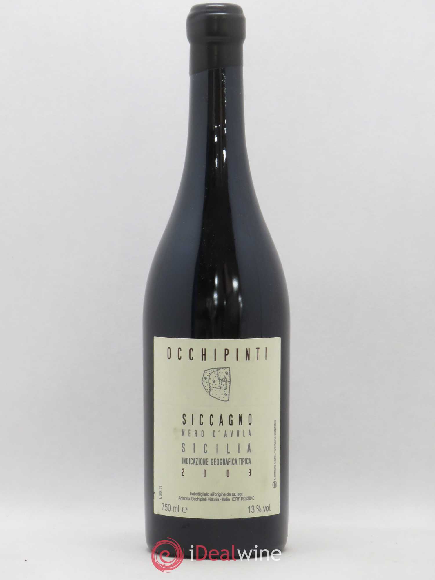 Italie IGT Sicilia Sicagno Azienda Agricola Arianna Occhipinti 2009 - Posten von 1 Flasche - 0