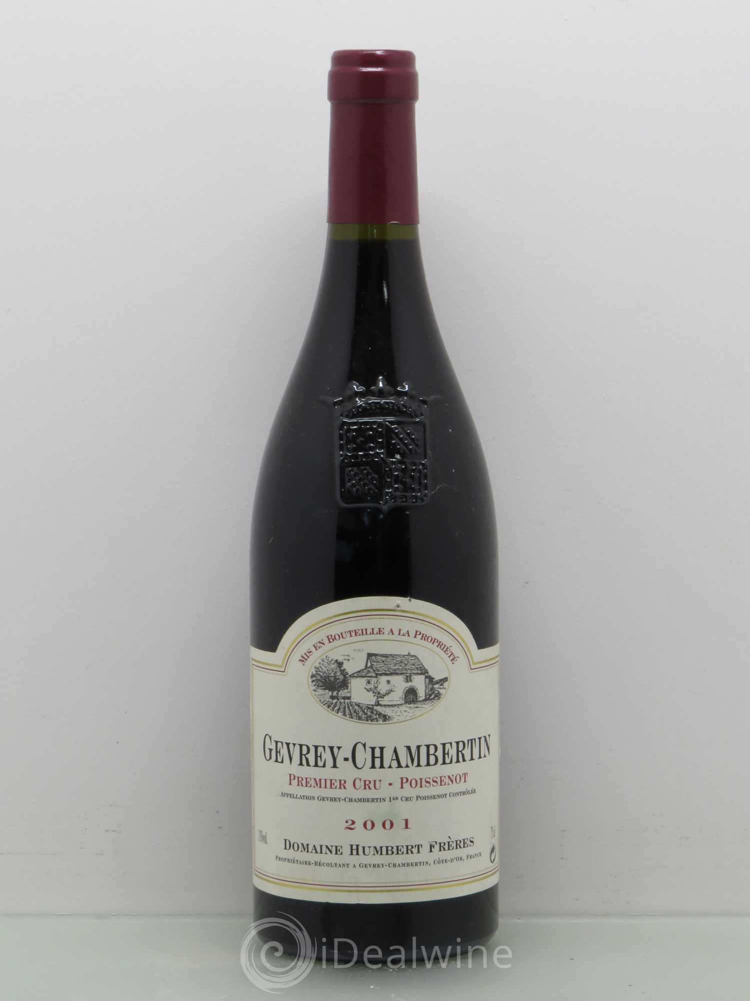 Gevrey-Chambertin 1er Cru Poissenot Humbert (Domaine) 2001 - Lot de 1 bouteille - 0