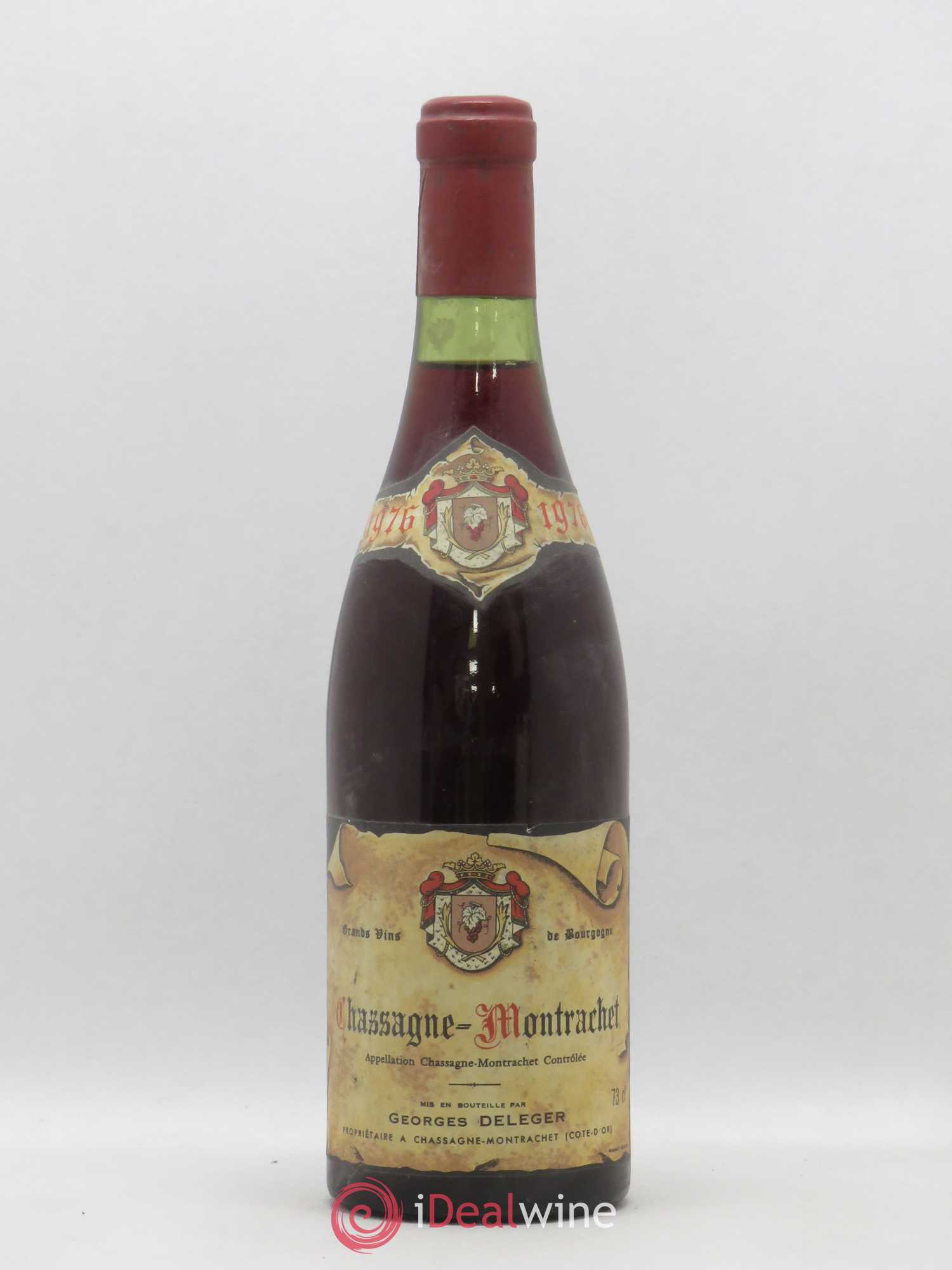 Chassagne-Montrachet Domaine Georges Deleger 1976 - Posten von 1 Flasche - 0