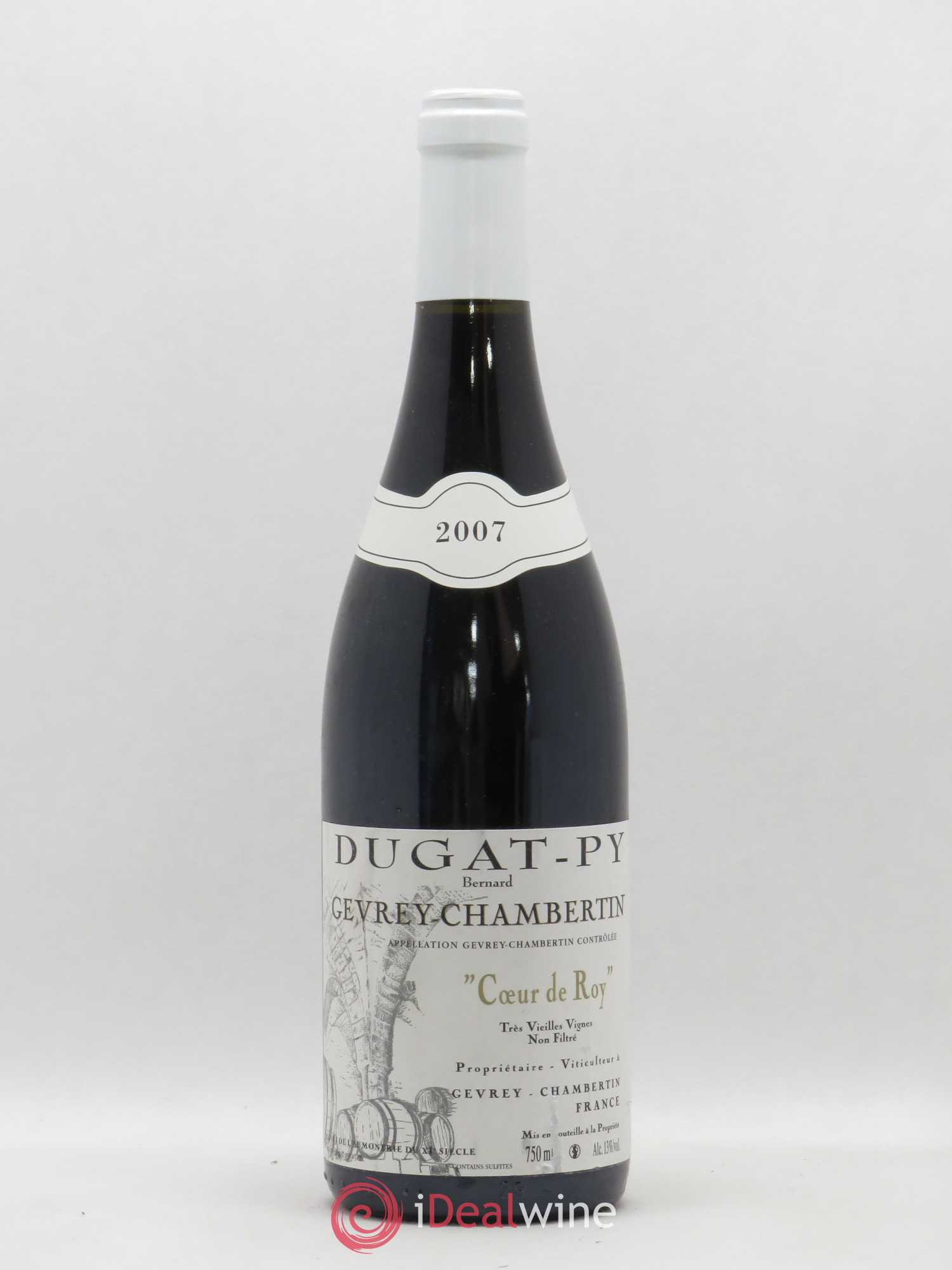 Gevrey-Chambertin Coeur de Roy Très Vieilles Vignes Dugat-Py 2007 - Lot de 1 bouteille - 0