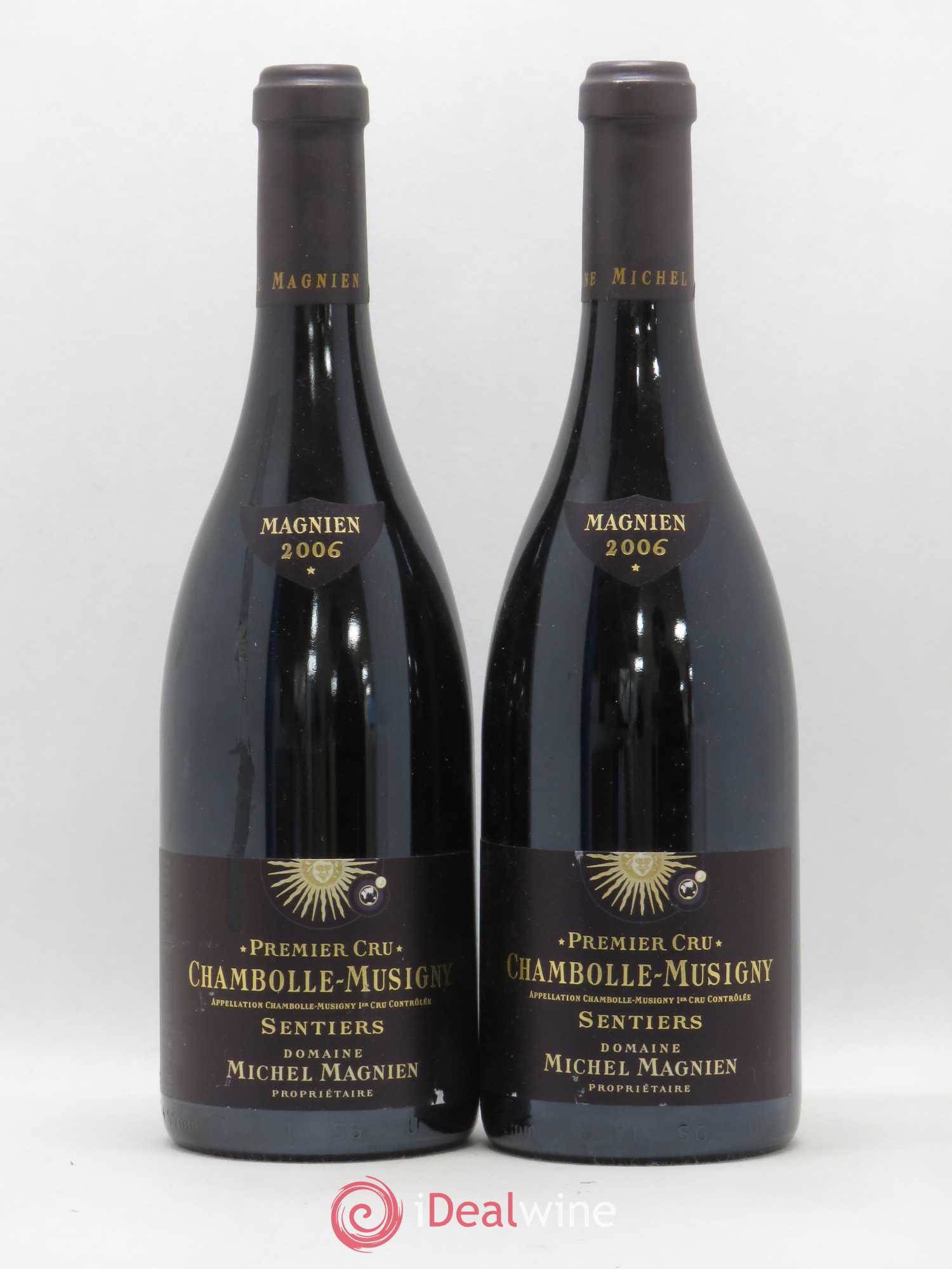 Chambolle-Musigny 1er Cru Les Sentiers Michel Magnien 2006 - Lot de 2 bouteilles - 0