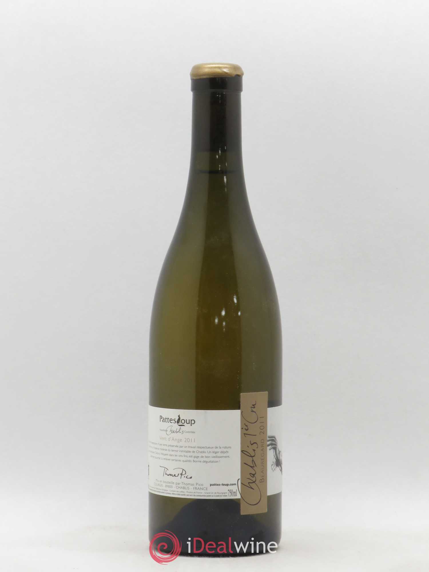 Chablis 1er Cru Beauregard Pattes Loup (Domaine) 2011 - Lot de 1 bouteille - 0