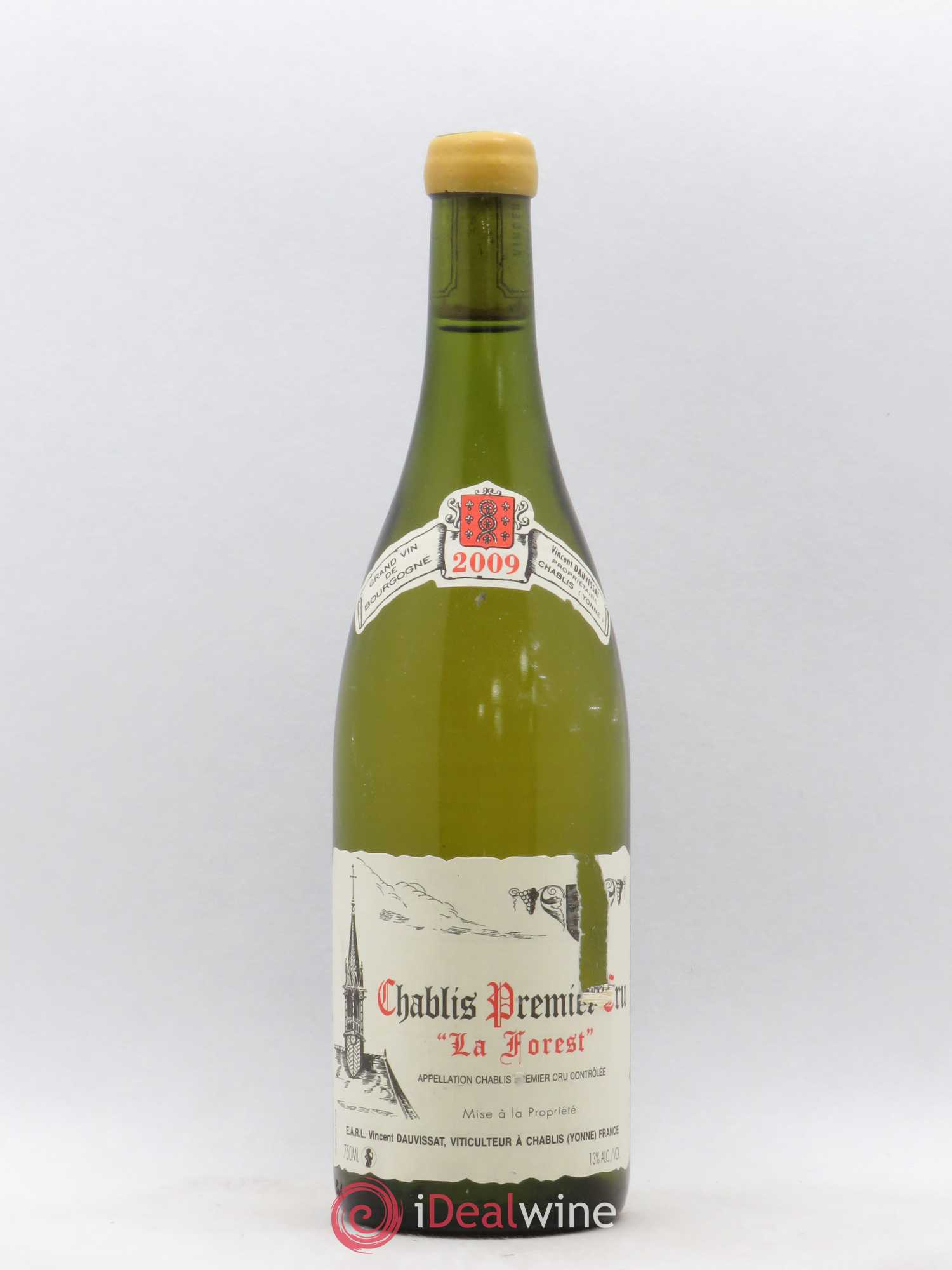 Chablis 1er Cru La Forest Vincent Dauvissat (Domaine) 2009 - Lot de 1 bouteille - 0