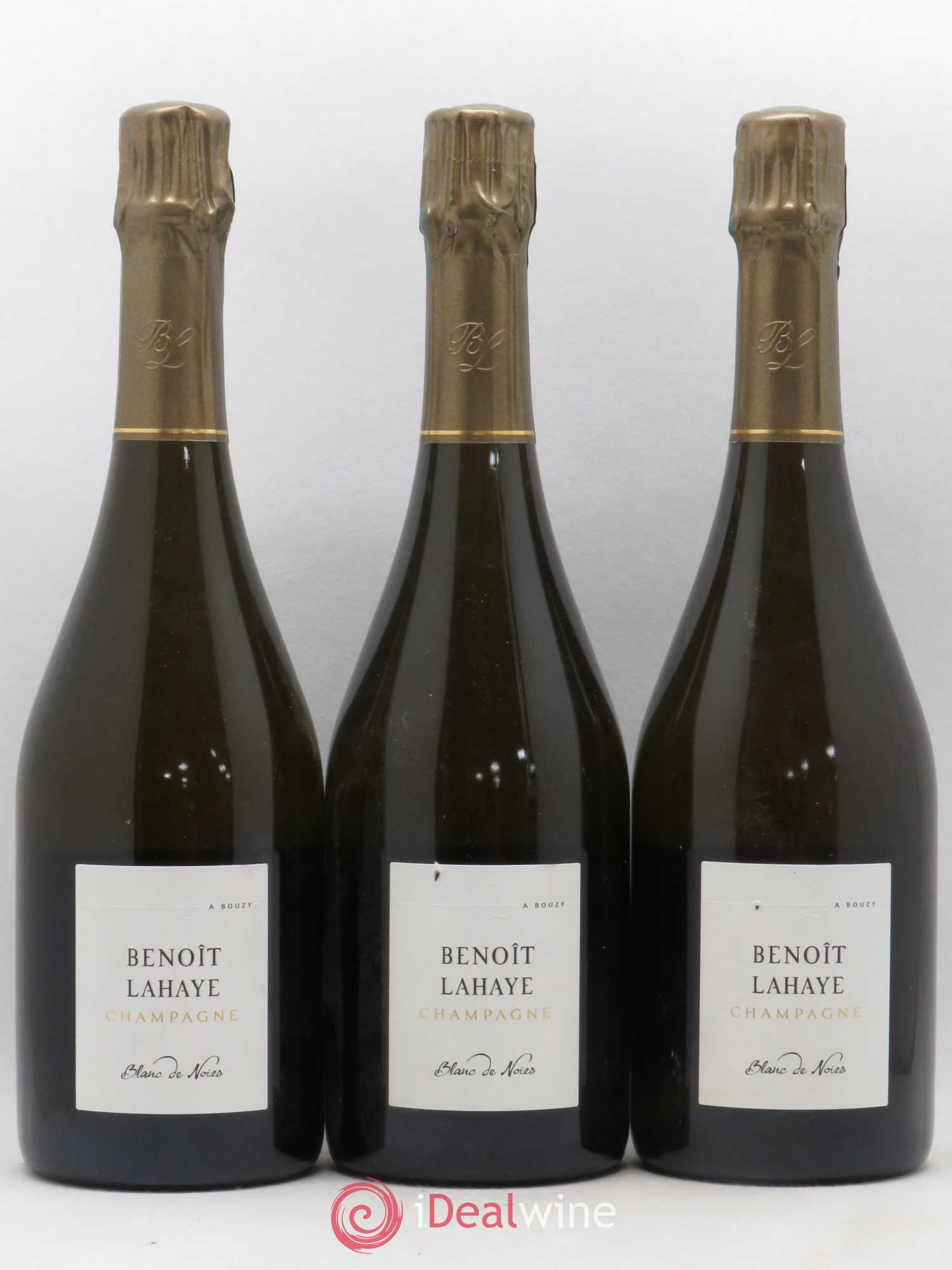 Champagne Blanc de Noirs Benoit Lahaye - Lot de 3 bouteilles - 0