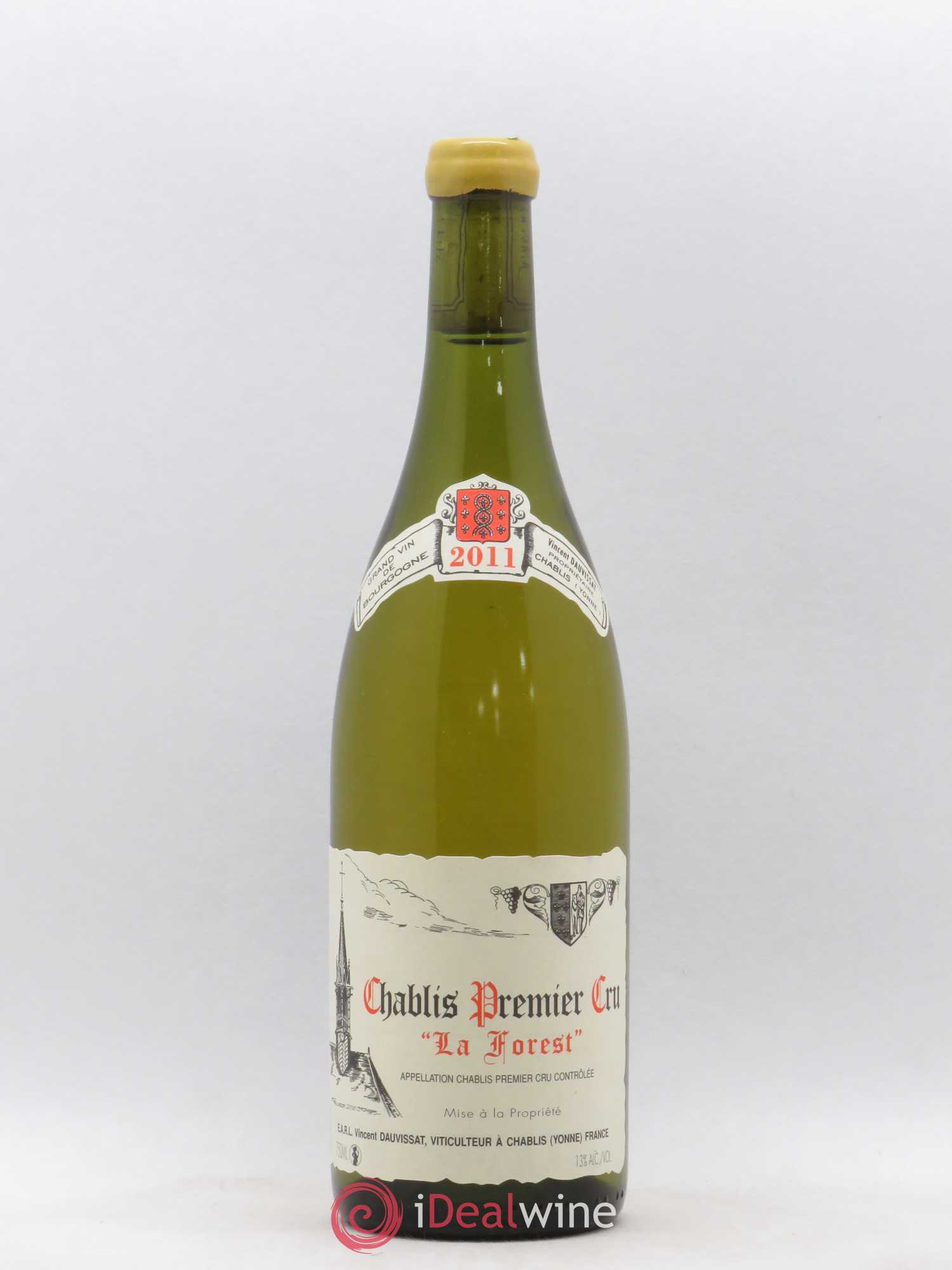 Chablis 1er Cru La Forest Vincent Dauvissat (Domaine) 2011 - Lot de 1 bouteille - 0