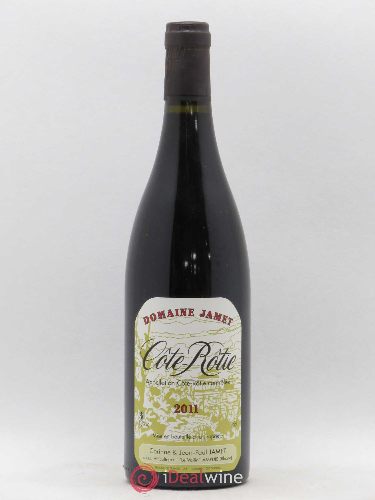 Côte-Rôtie Jamet (Domaine) 2011 - Lot de 1 bouteille - 0