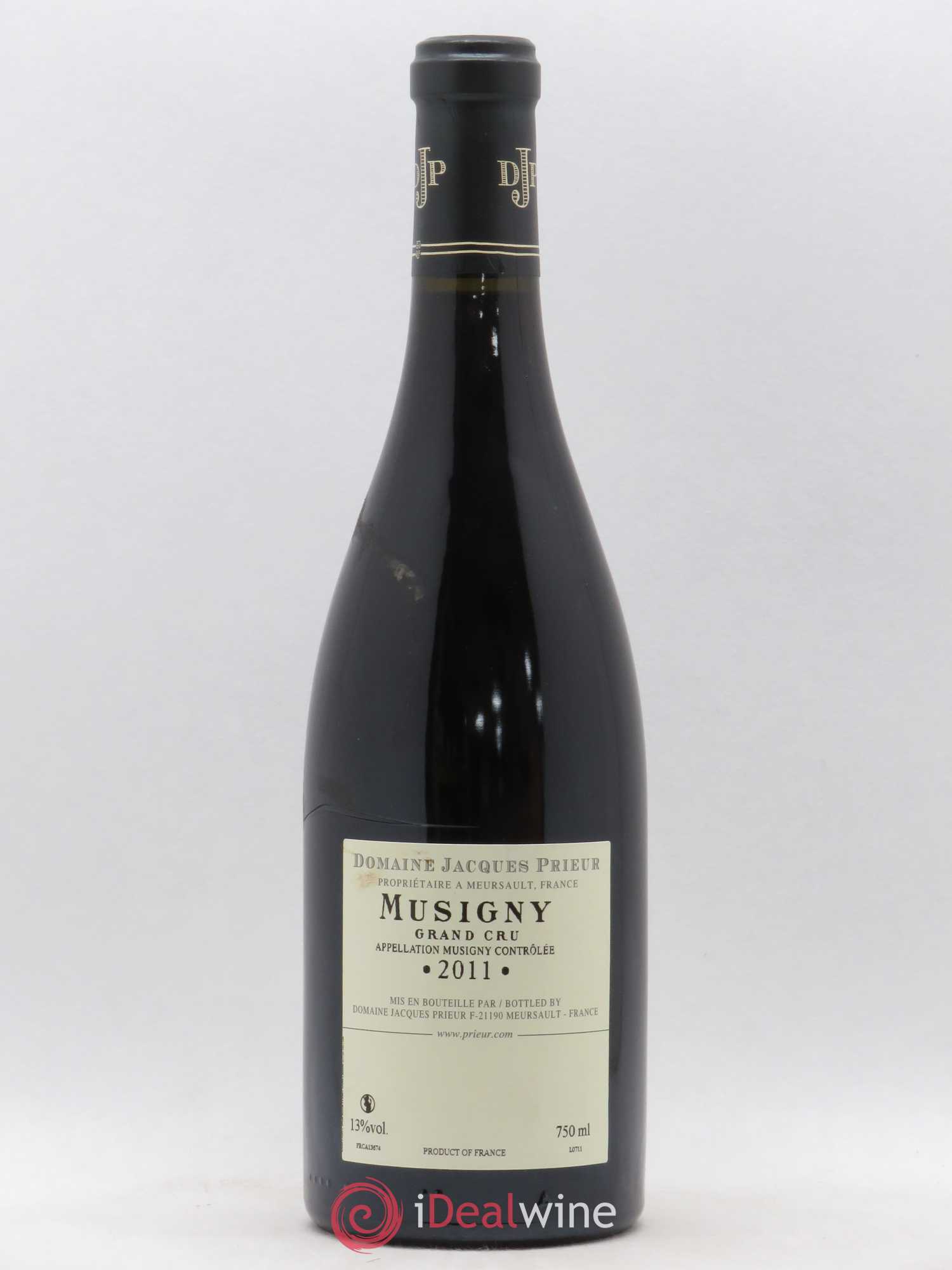Musigny Grand Cru Jacques Prieur (Domaine) 2011 - Lot de 1 bouteille - 1