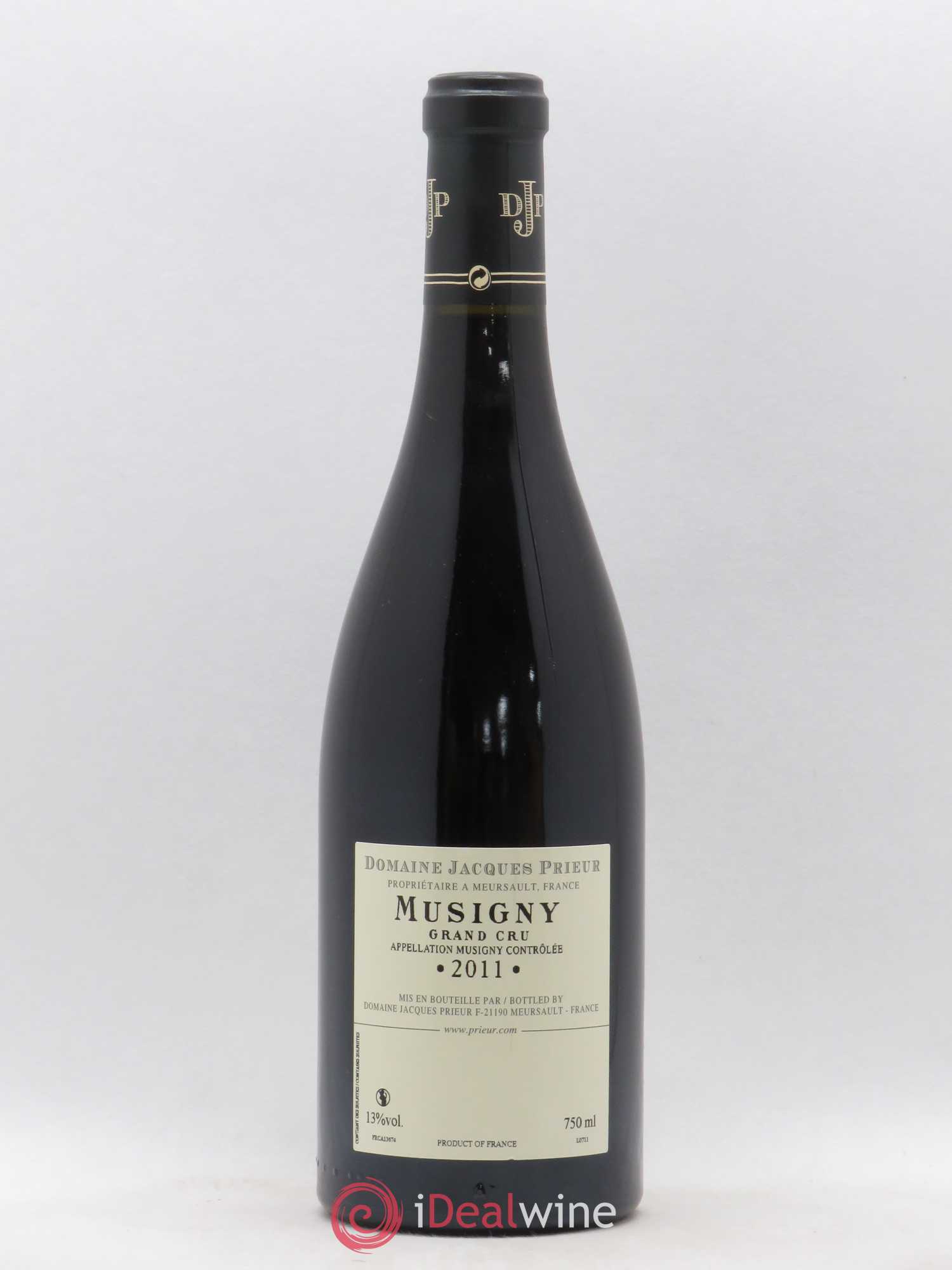 Musigny Grand Cru Jacques Prieur (Domaine) 2011 - Lot de 1 bouteille - 1