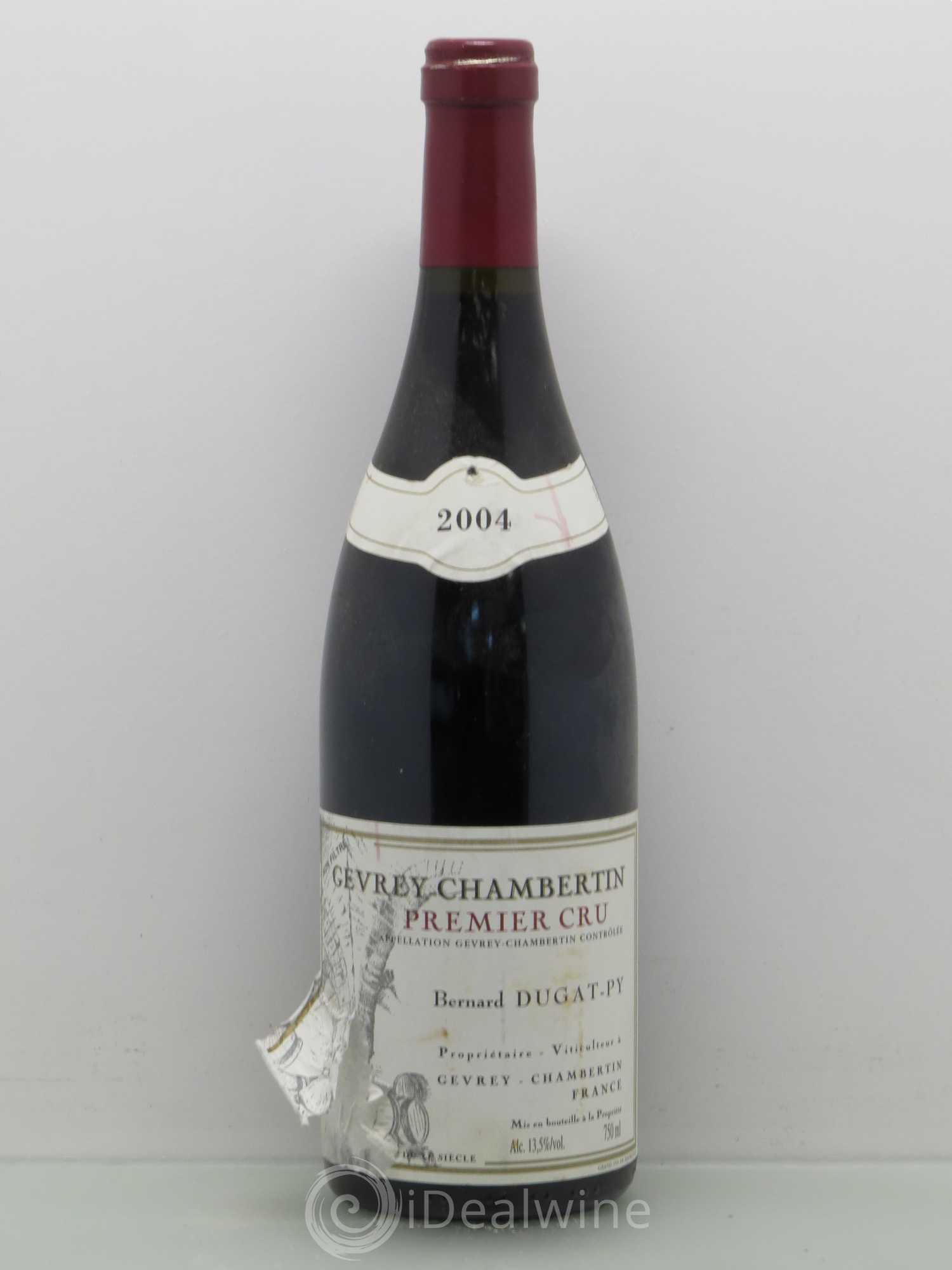 Gevrey-Chambertin 1er Cru Dugat-Py 2004 - Lot de 1 bouteille - 0