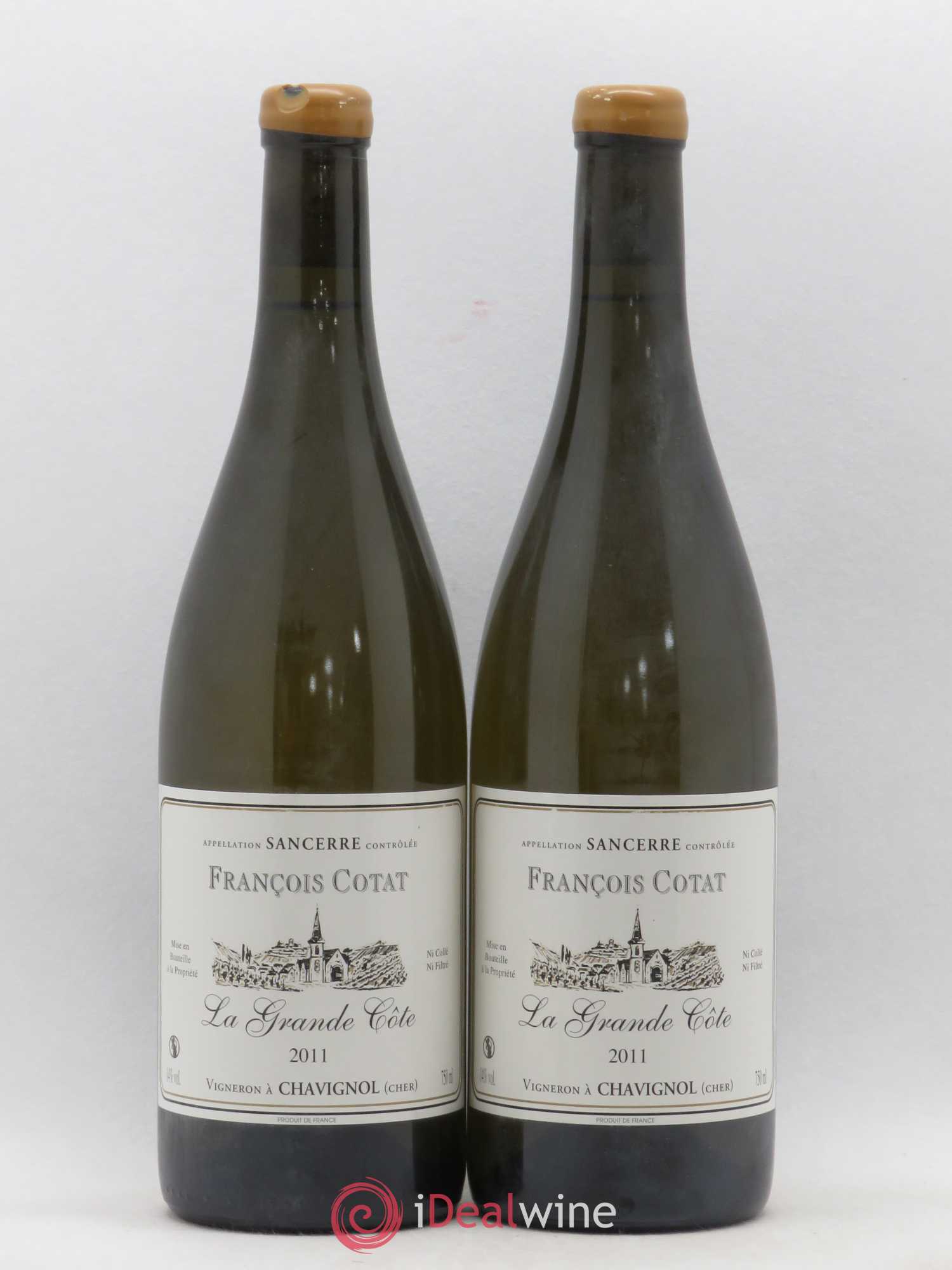 Sancerre La Grande Côte François Cotat 2011 - Lot de 2 bouteilles - 0