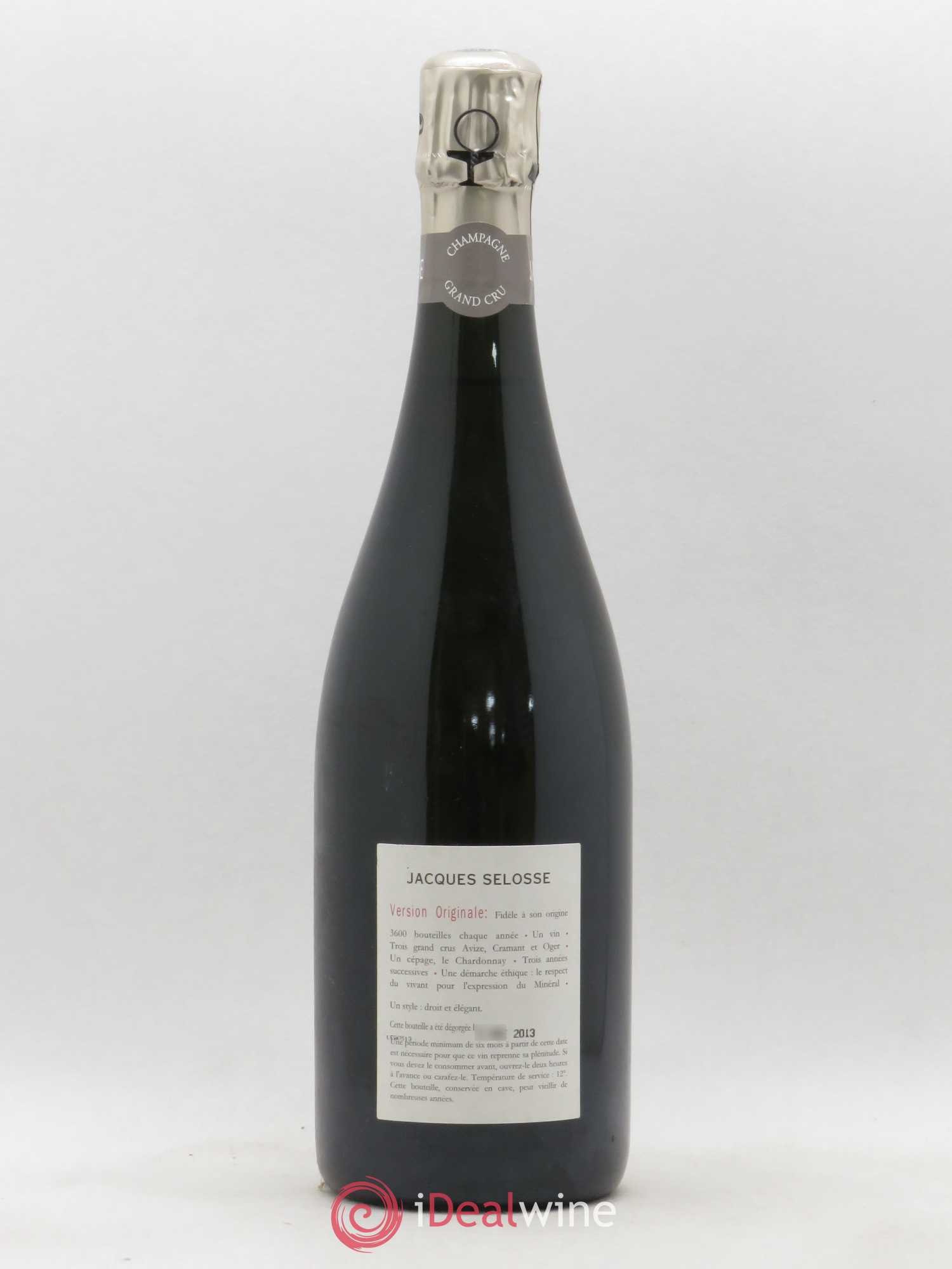 Version Originale Jacques Selosse - Lot de 1 bouteille - 1
