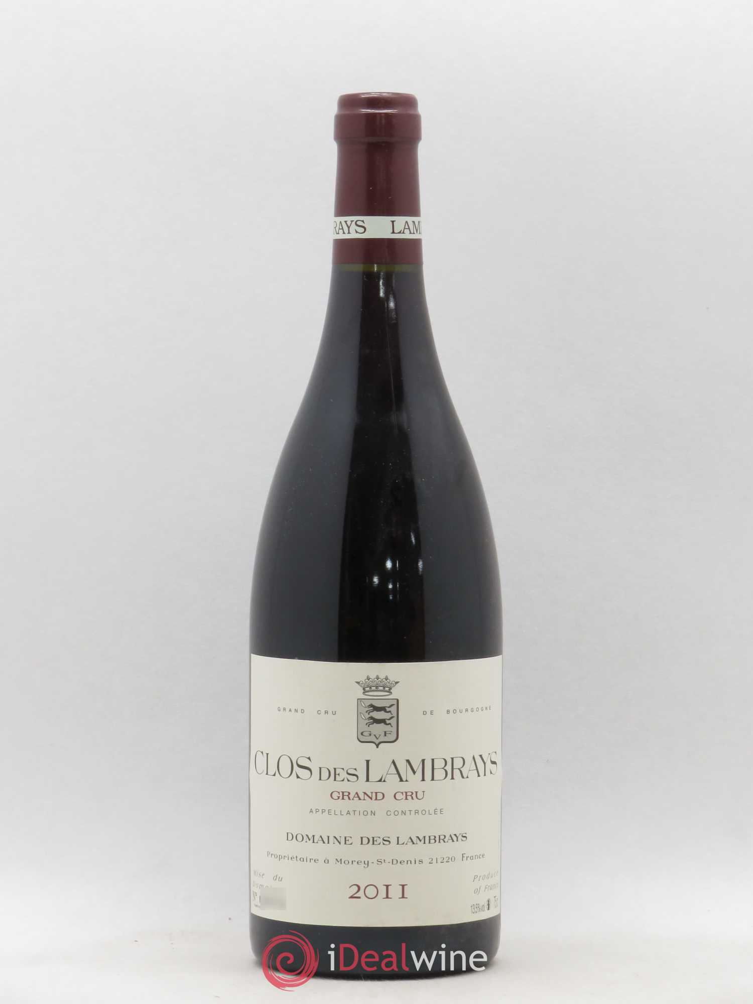 Clos des Lambrays Grand Cru Domaine des Lambrays 2011 - Lot de 1 bouteille - 0