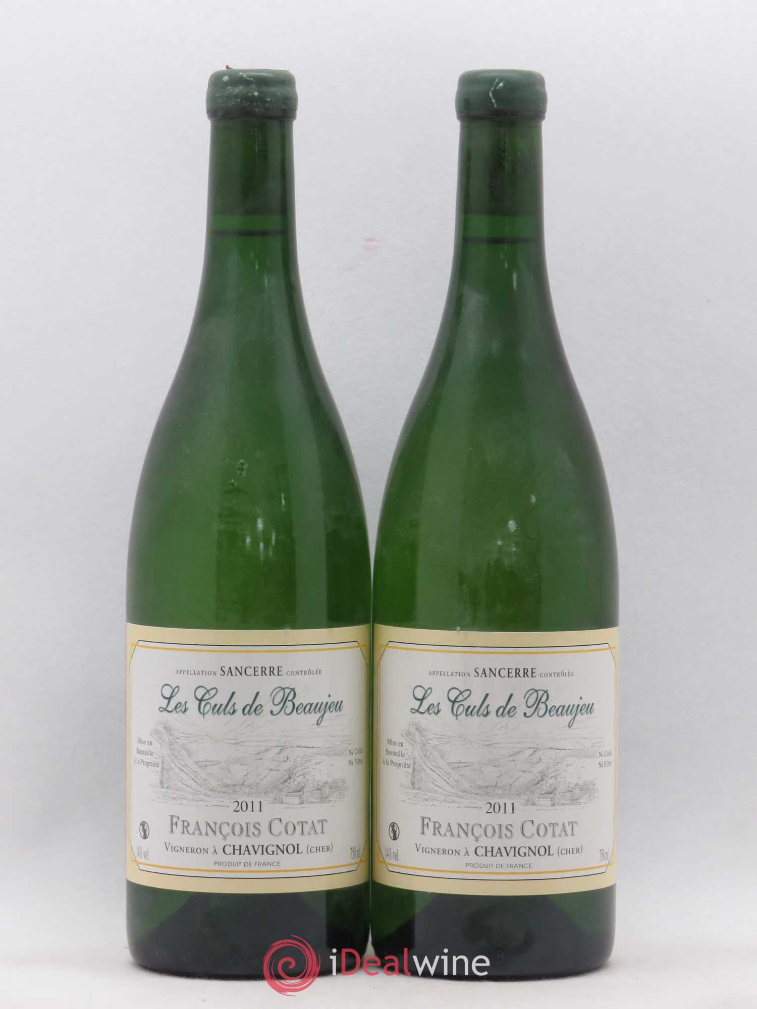 Sancerre Les Culs de Beaujeu François Cotat 2011 - Lot de 2 bouteilles - 0