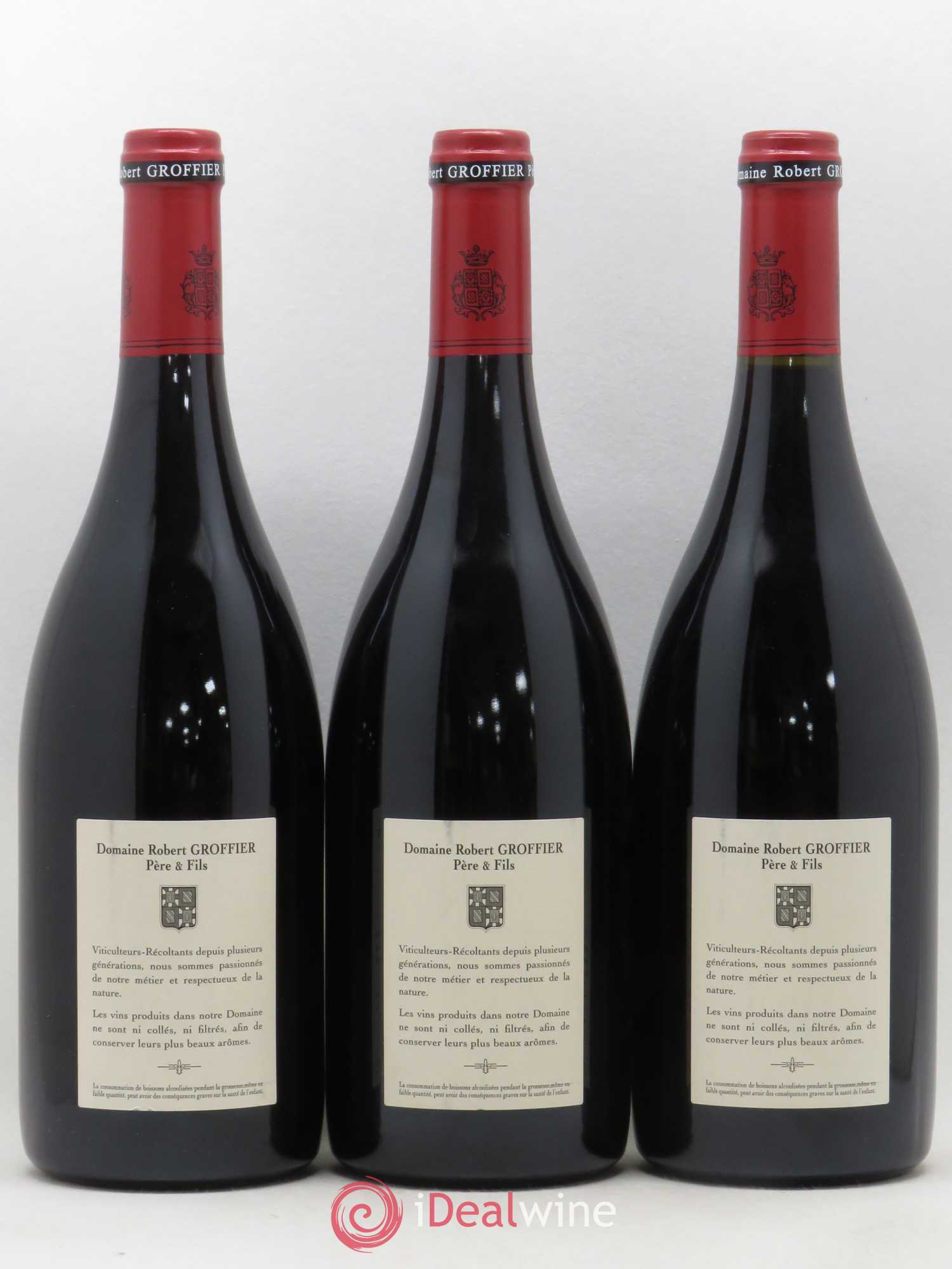 Bonnes-Mares Grand Cru Robert Groffier Père & Fils (Domaine) 2011 - Lot de 3 bouteilles - 1
