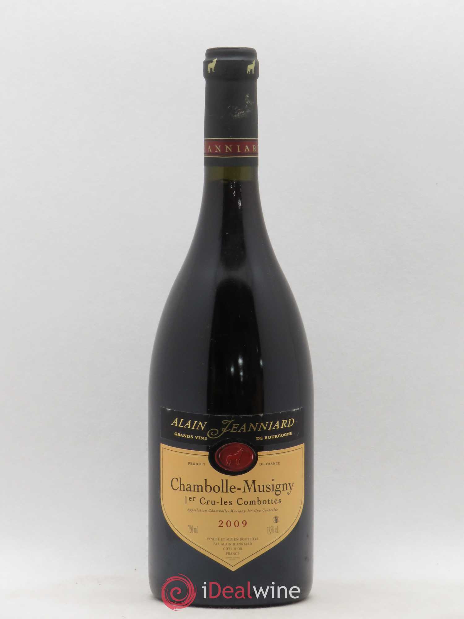 Chambolle-Musigny 1er Cru Les Combottes Domaine Alain Jeanniard 2009 - Posten von 1 Flasche - 0