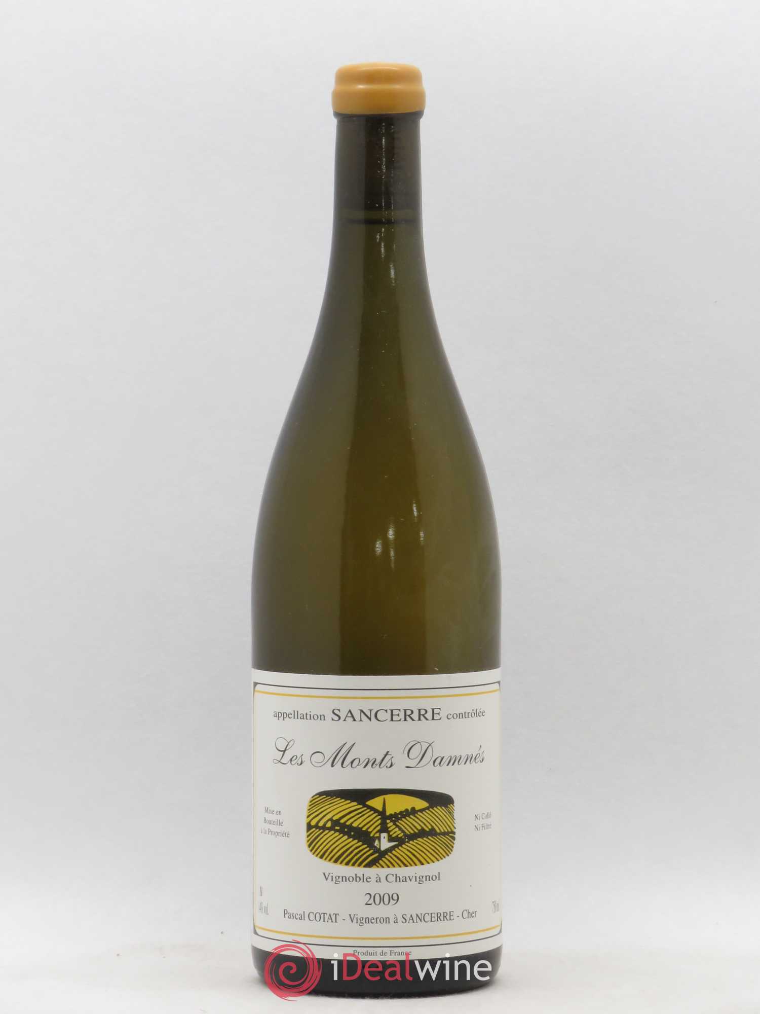 Sancerre Les Monts Damnés Pascal Cotat 2009 - Lot de 1 bouteille - 0