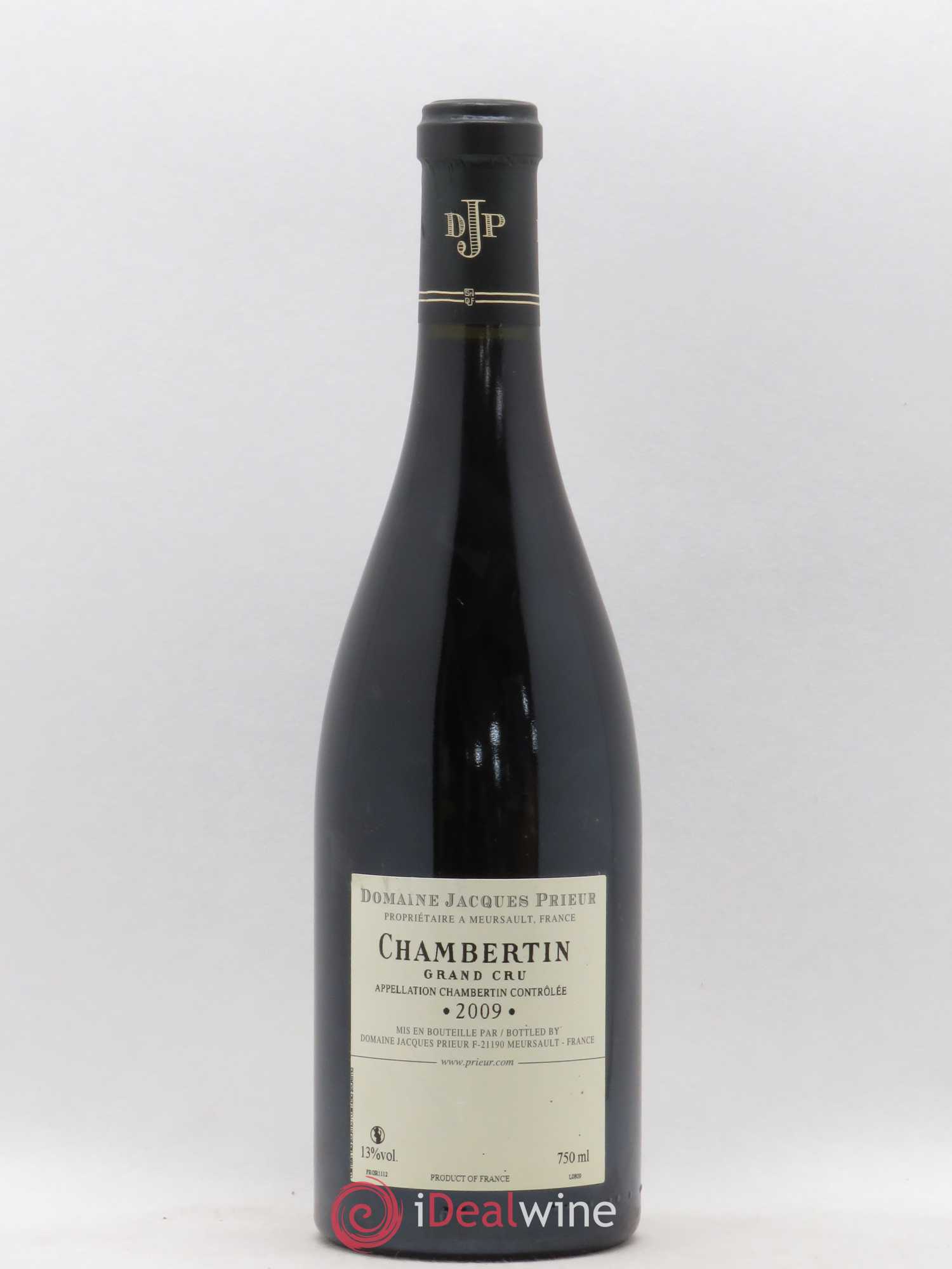 Chambertin Grand Cru Jacques Prieur (Domaine) 2009 - Lot de 1 bouteille - 1