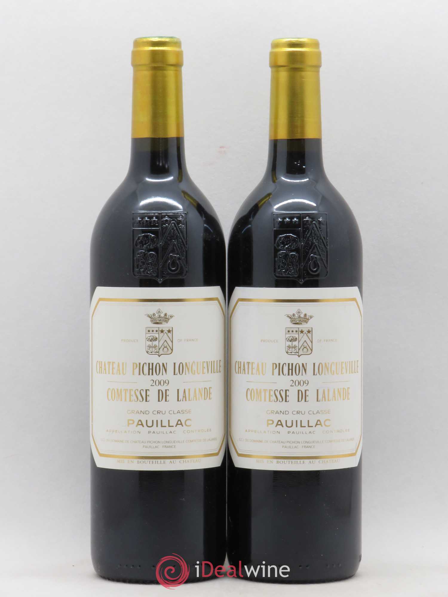 Château Pichon Longueville Comtesse de Lalande 2ème Grand Cru Classé 2009 - Lot de 2 bouteilles - 0