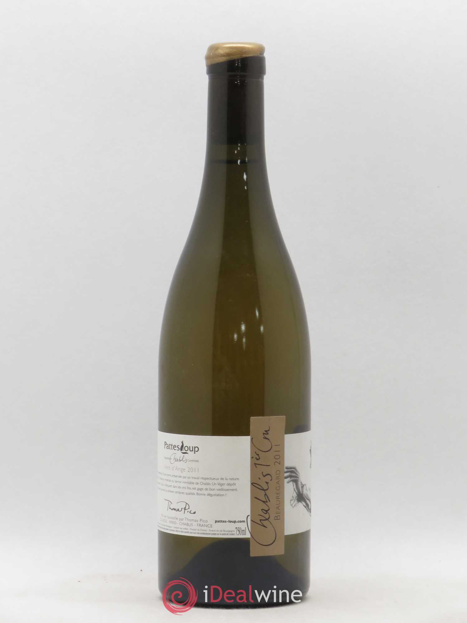 Chablis 1er Cru Beauregard Pattes Loup (Domaine) 2011 - Lot de 1 bouteille - 0