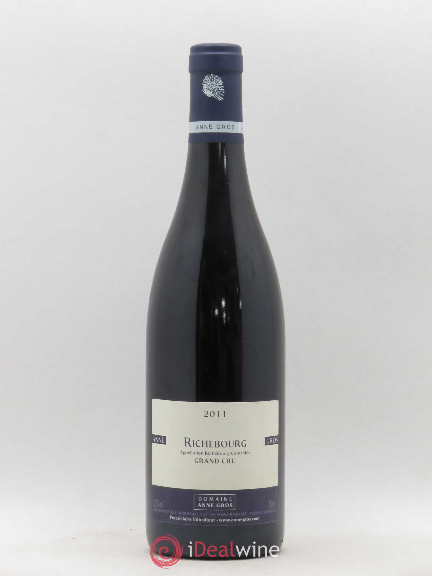 Richebourg Grand Cru Anne Gros 2011 - Lot de 1 bouteille - 0