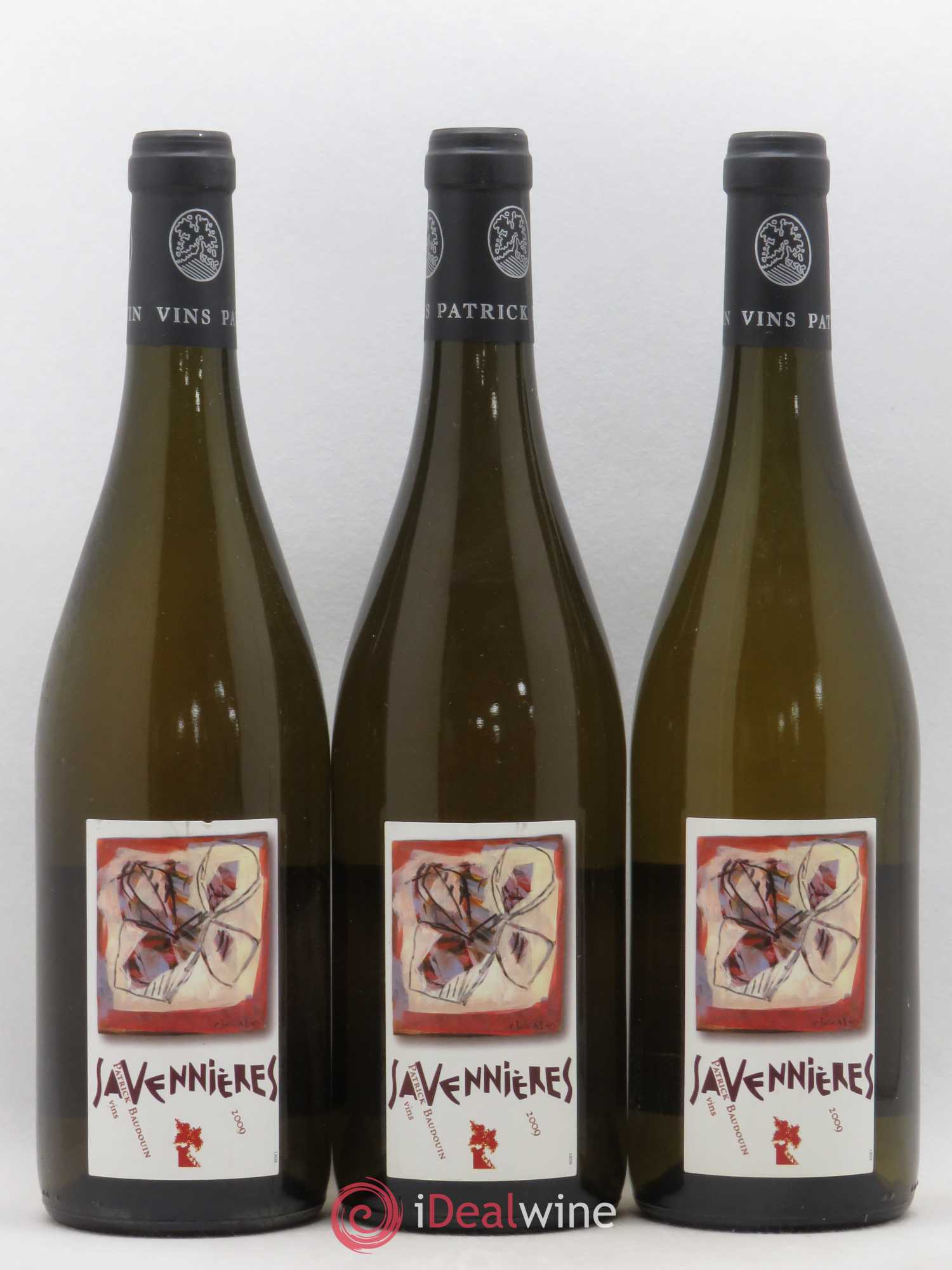 Savennières Domaine Patrick Baudouin 2009 - Posten von 3 Flaschen - 0