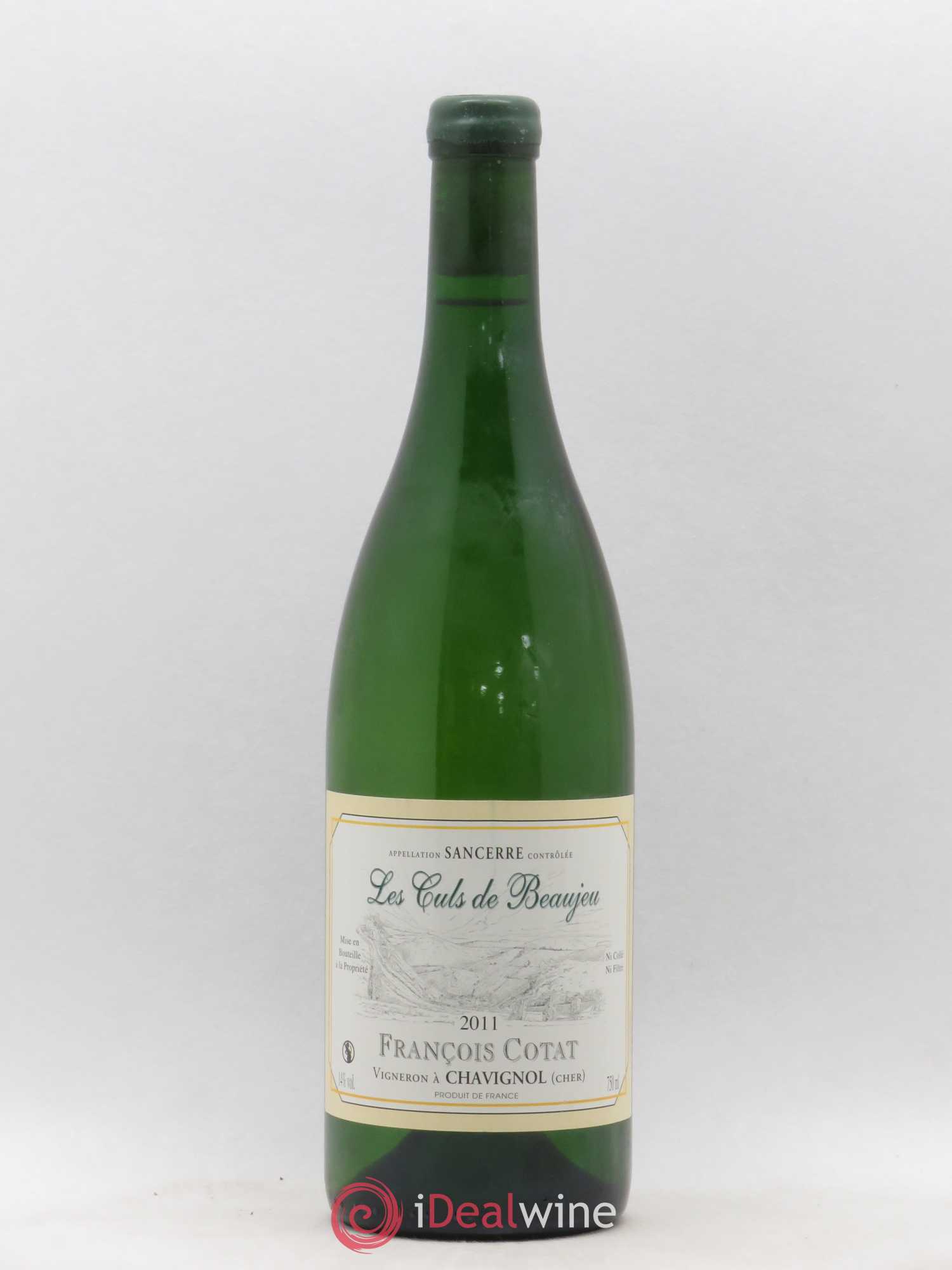 Sancerre Les Culs de Beaujeu François Cotat 2011 - Lot de 1 bouteille - 0