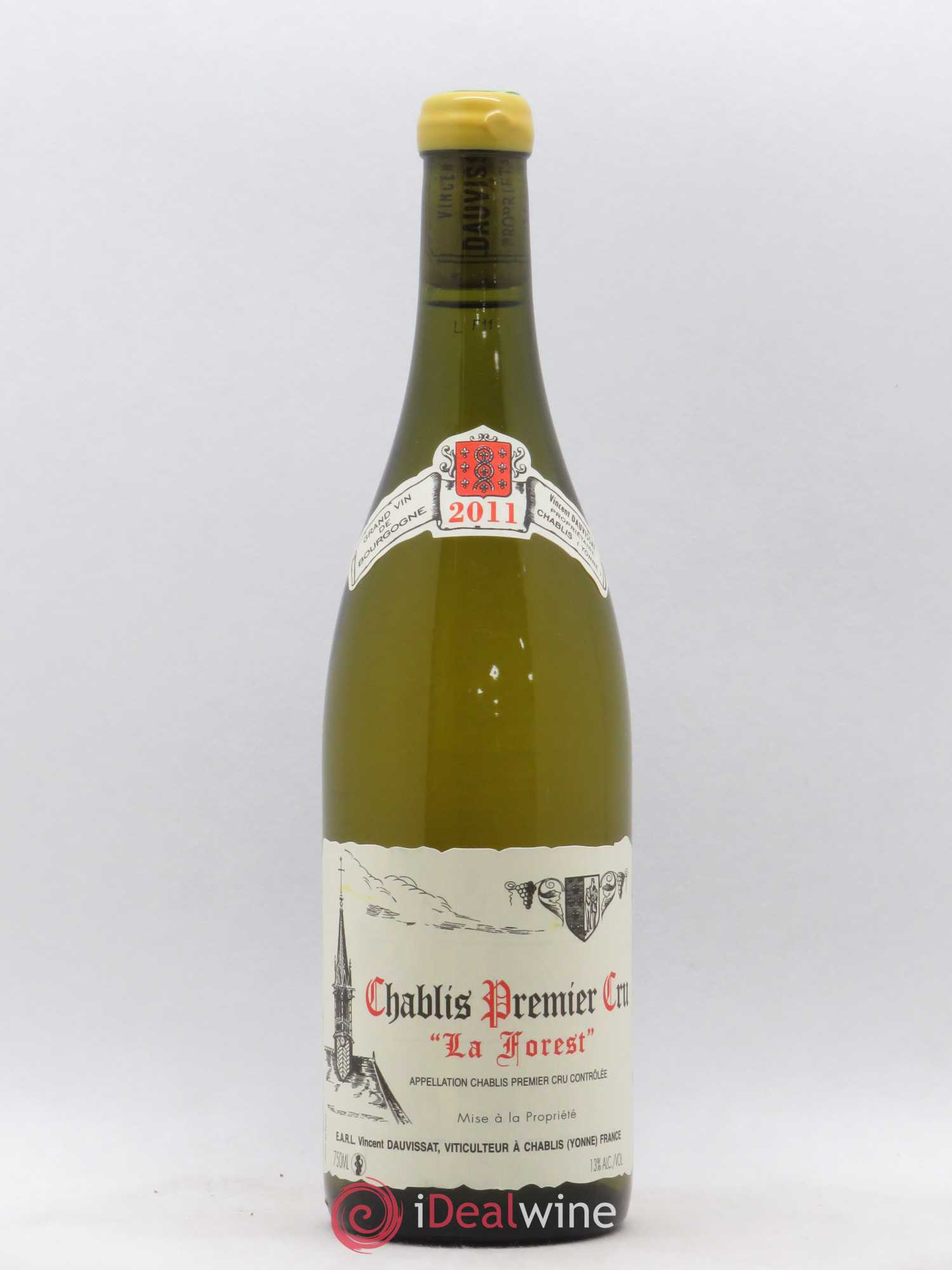 Chablis 1er Cru La Forest Vincent Dauvissat (Domaine) 2011 - Lot de 1 bouteille - 0