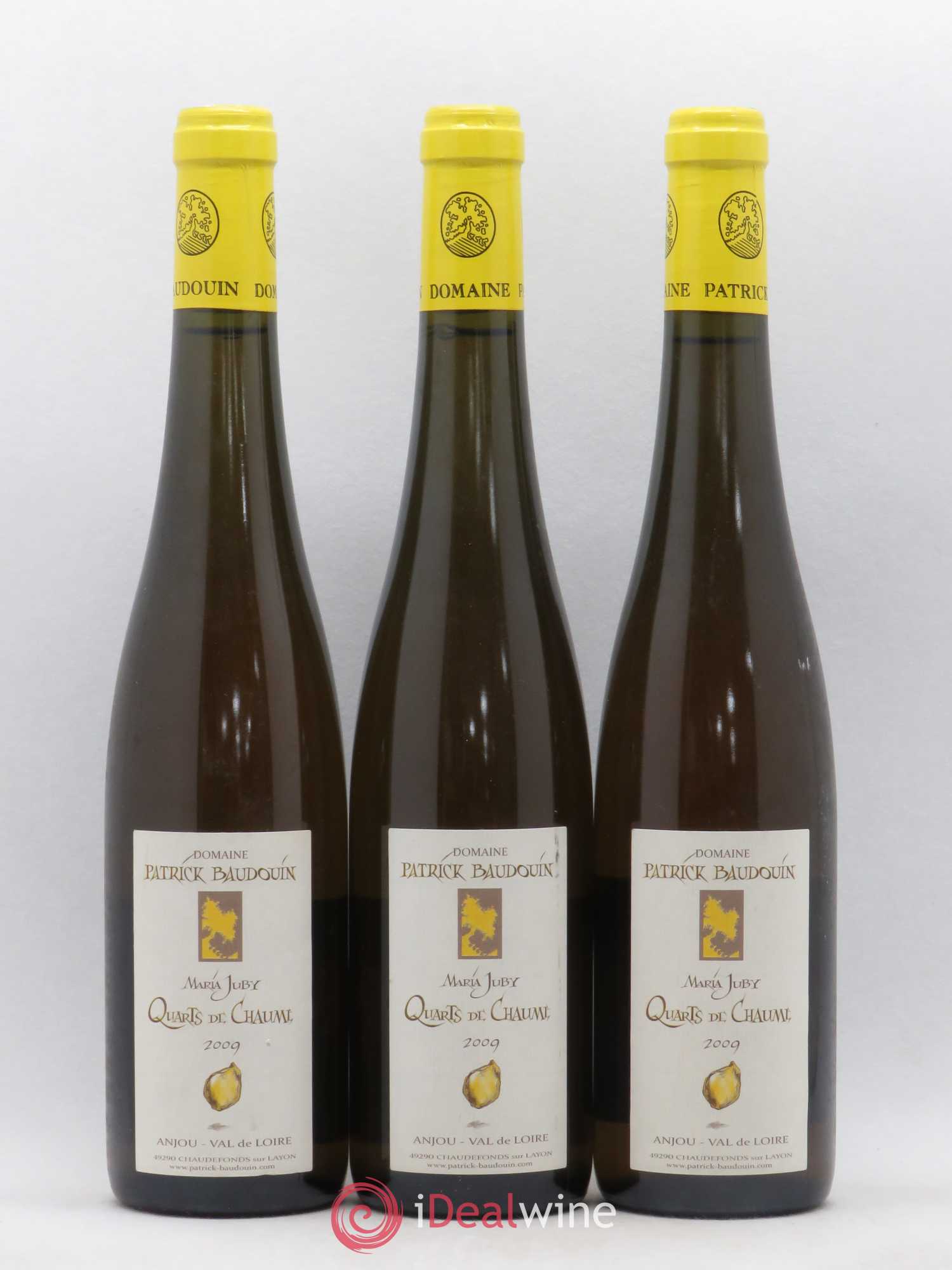 Quarts de Chaume 2009 - Lotto di 3 bottiglie - 0
