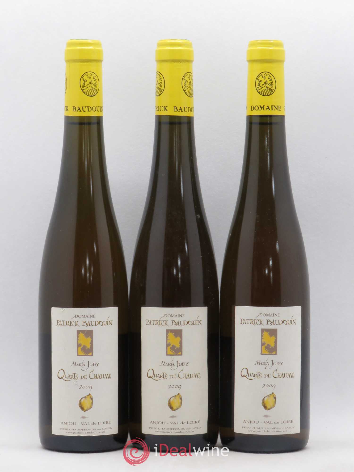 Quarts de Chaume 2009 - Lotto di 3 bottiglie - 0