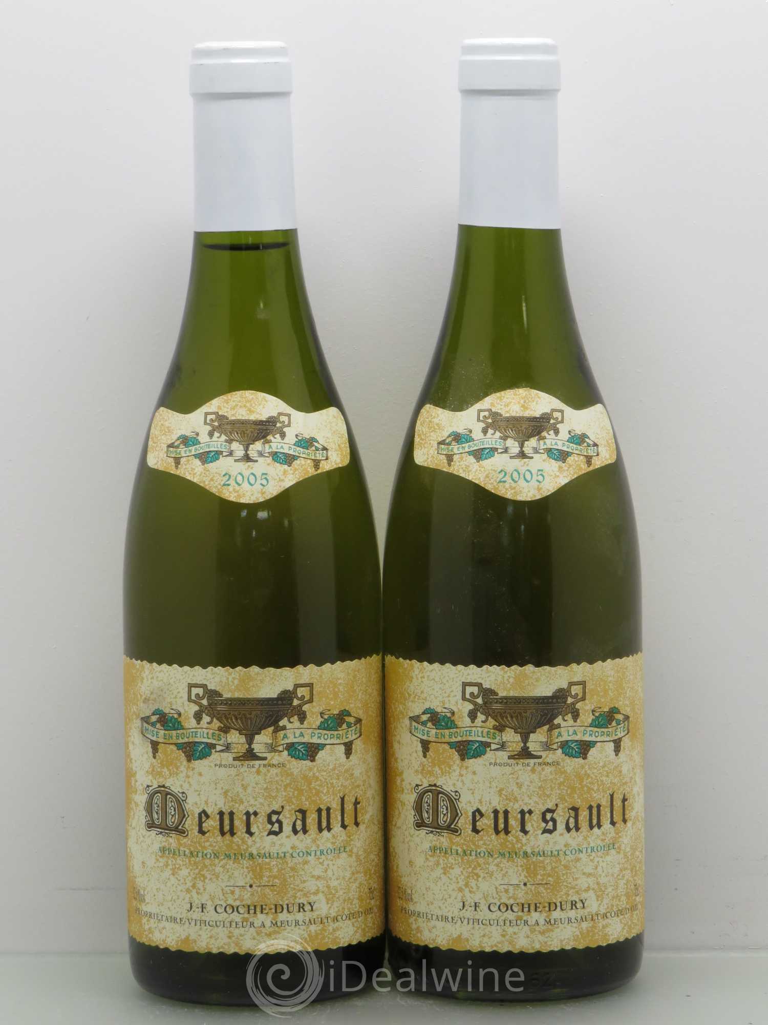 Meursault Coche Dury (Domaine) 2005 - Lot de 2 bouteilles - 0