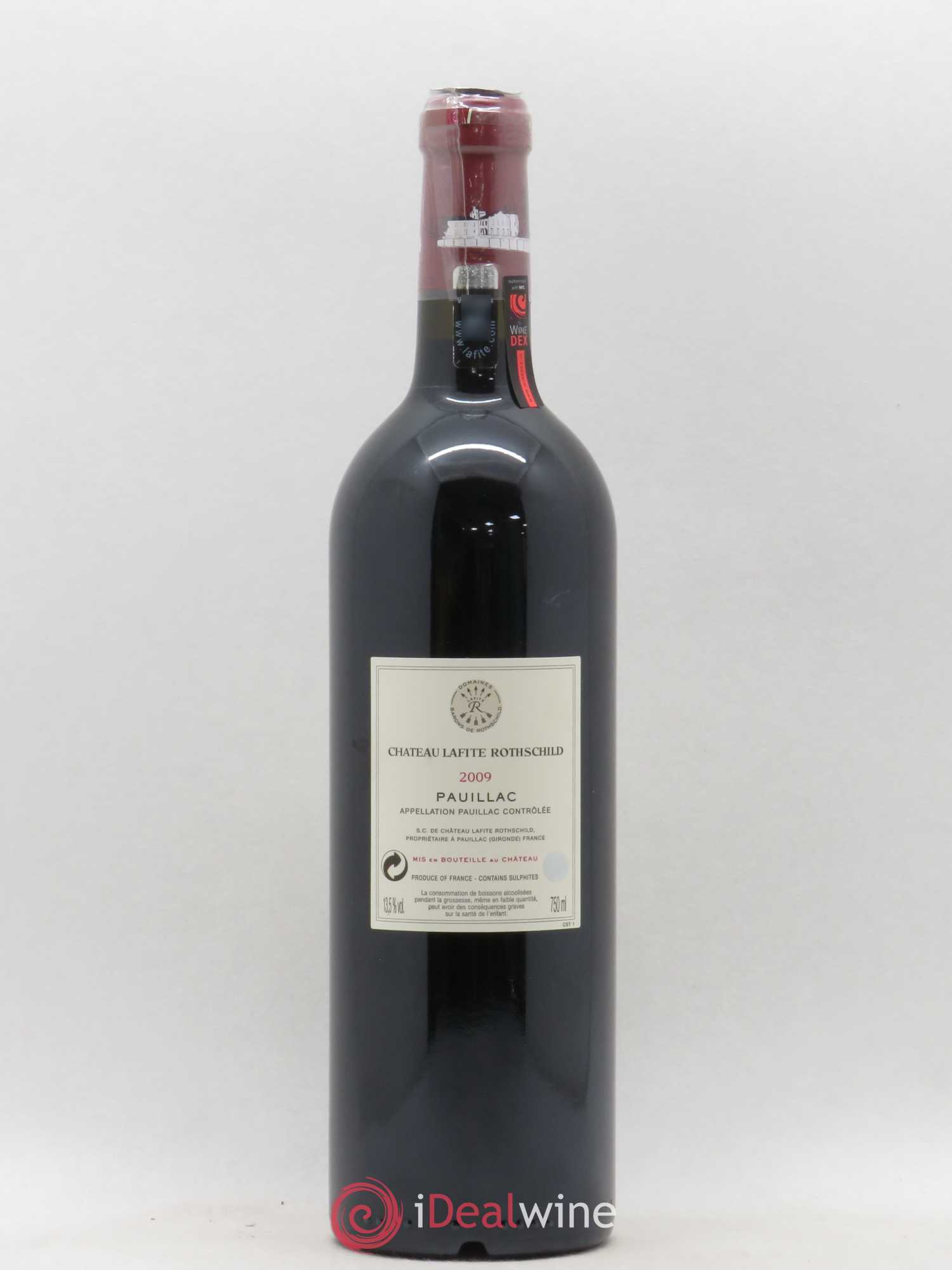 Château Lafite Rothschild 1er Grand Cru Classé 2009 - Lot de 1 bouteille - 1