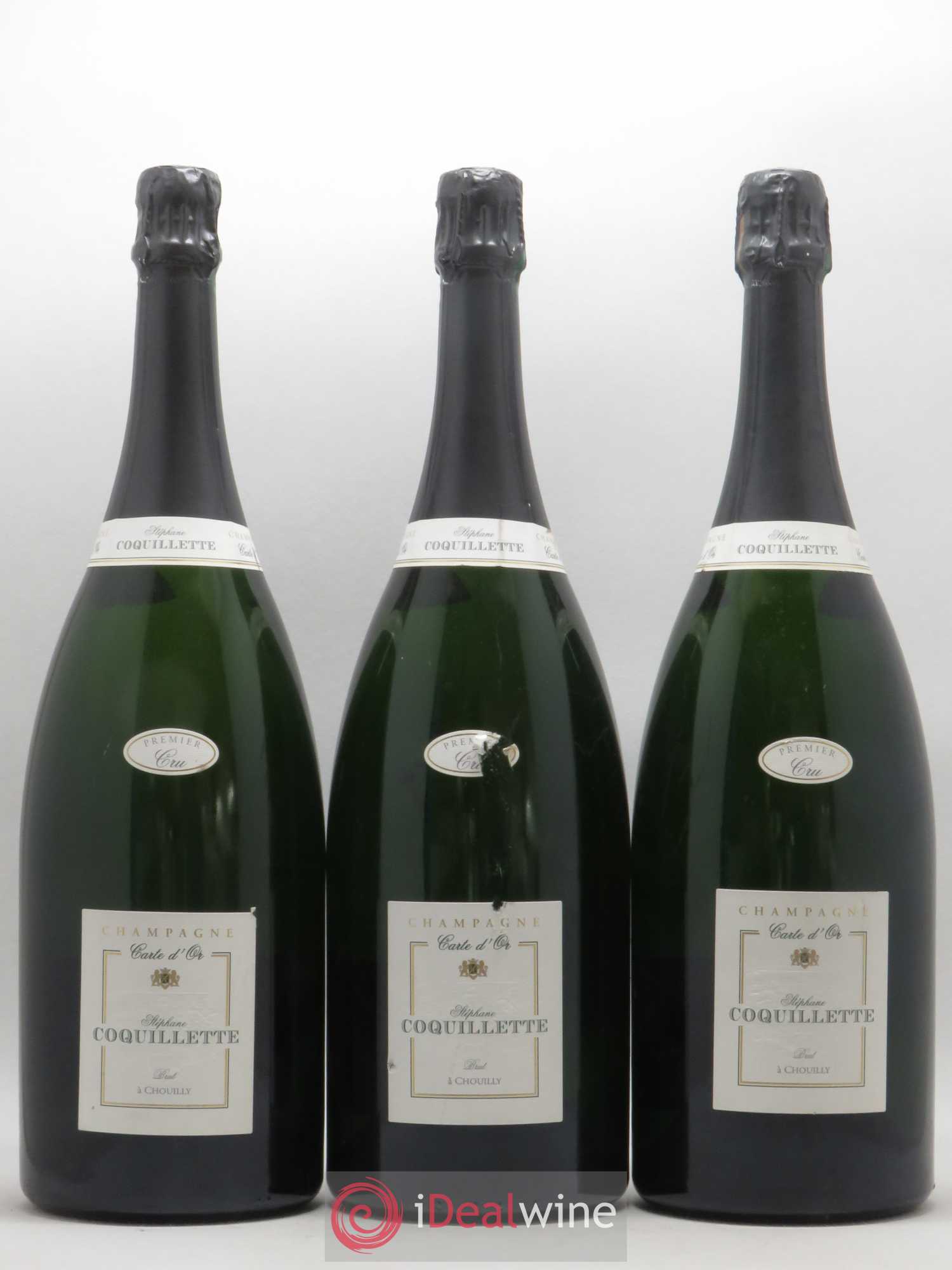 Champagne Carte d'Or Brut Premier Cru Domaine Coquillette - Posten von 3 Magnum - 0