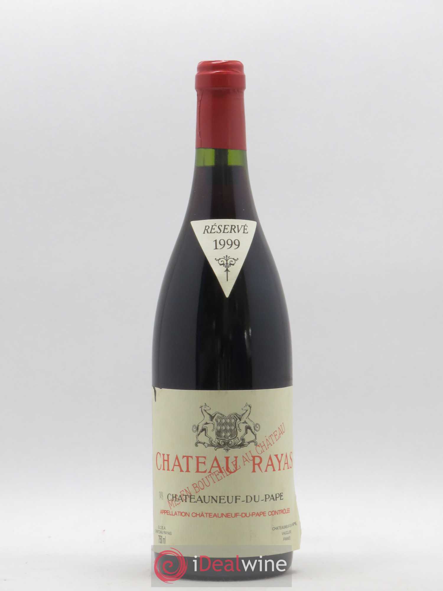 Châteauneuf-du-Pape Château Rayas Emmanuel Reynaud 1999 - Lot de 1 bouteille - 0