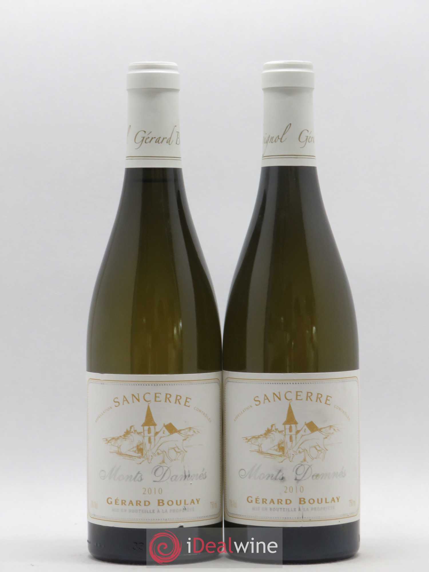 Sancerre Monts Damnés Gérard Boulay 2010 - Lot de 2 bouteilles - 0