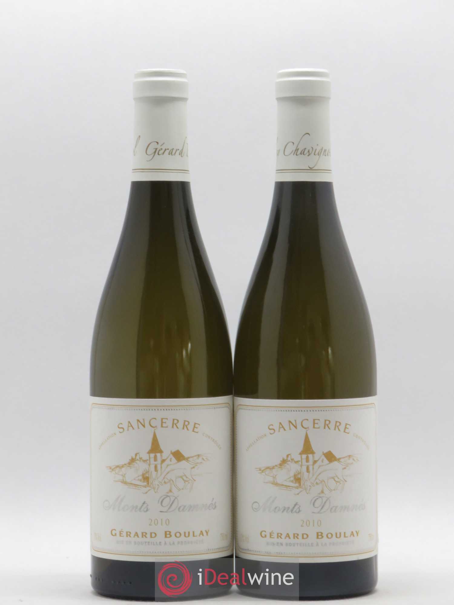 Sancerre Monts Damnés Gérard Boulay 2010 - Lot de 2 bouteilles - 0