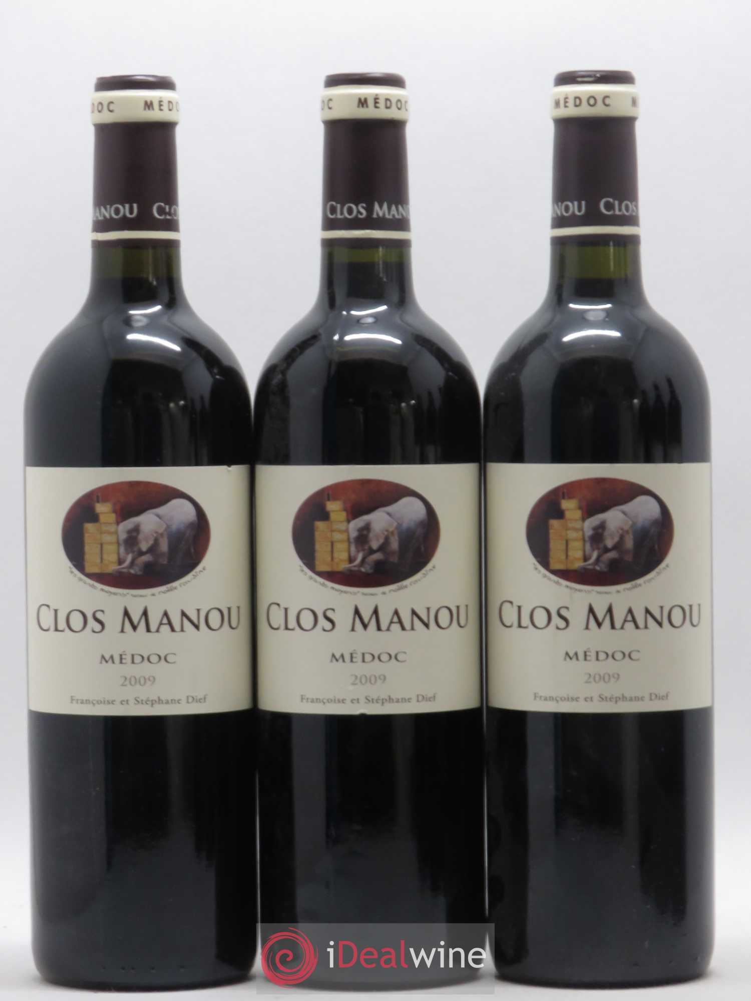 Clos Manou 2009 - Lot de 6 bouteilles - 2