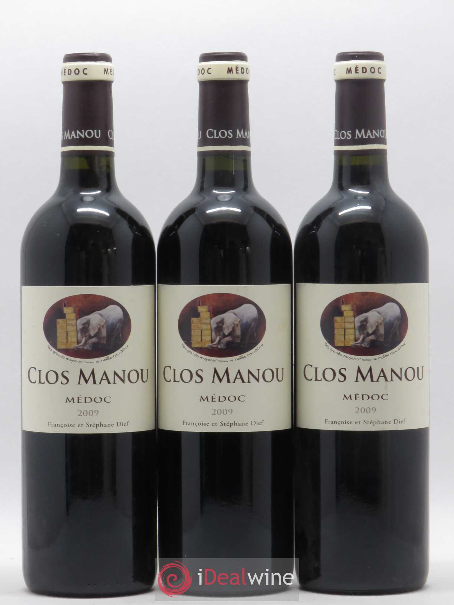 Clos Manou 2009 - Lot de 3 bouteilles - 0