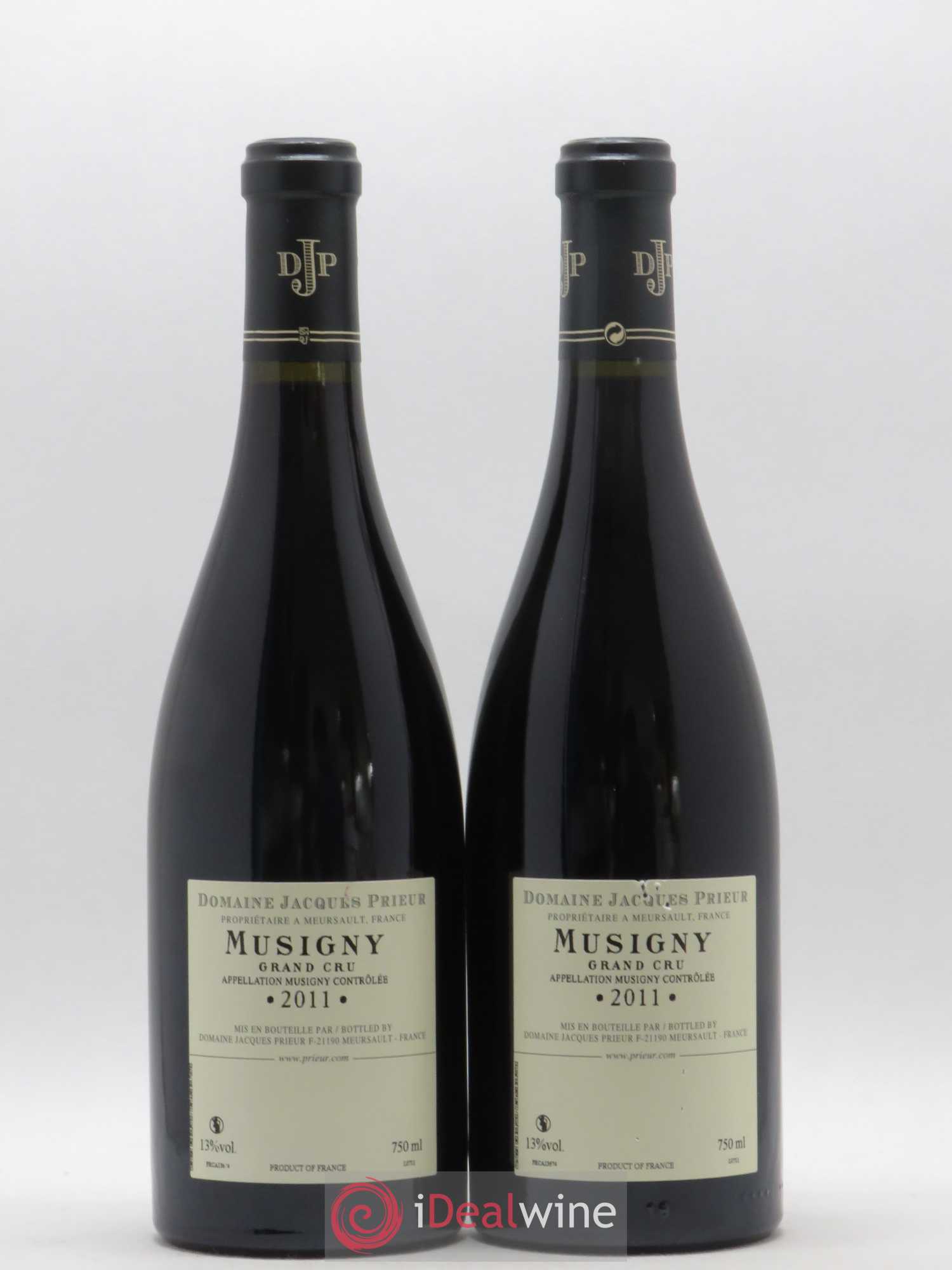 Musigny Grand Cru Jacques Prieur (Domaine) 2011 - Lot de 2 bouteilles - 1
