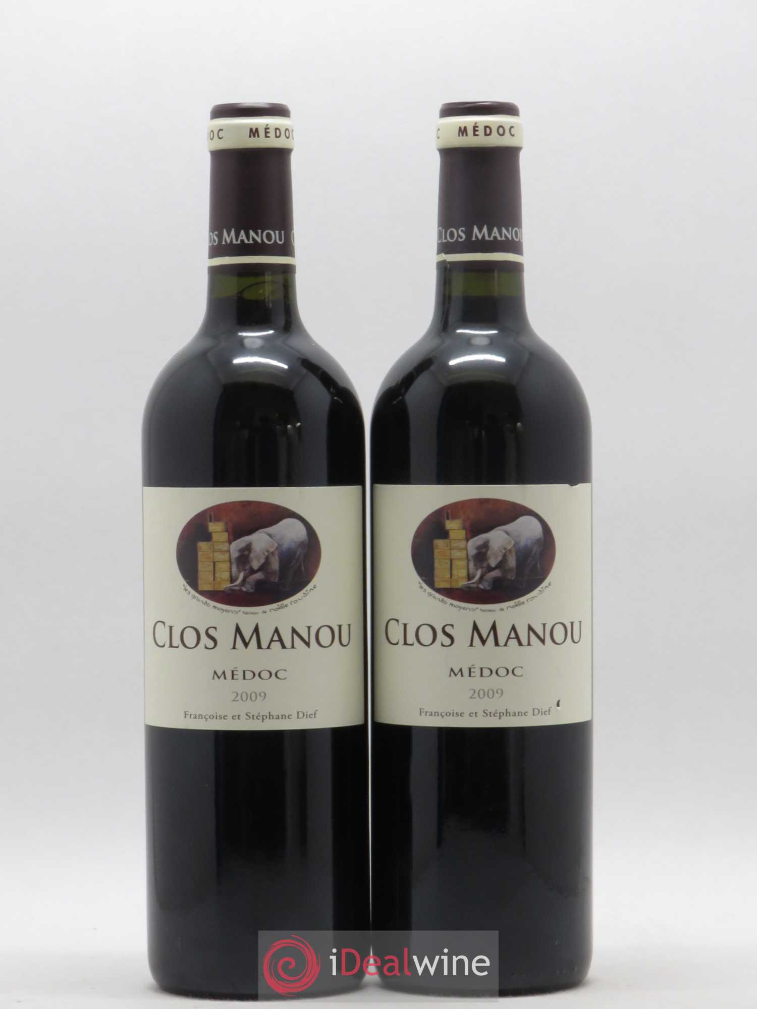 Clos Manou 2009 - Lot de 2 bouteilles - 0
