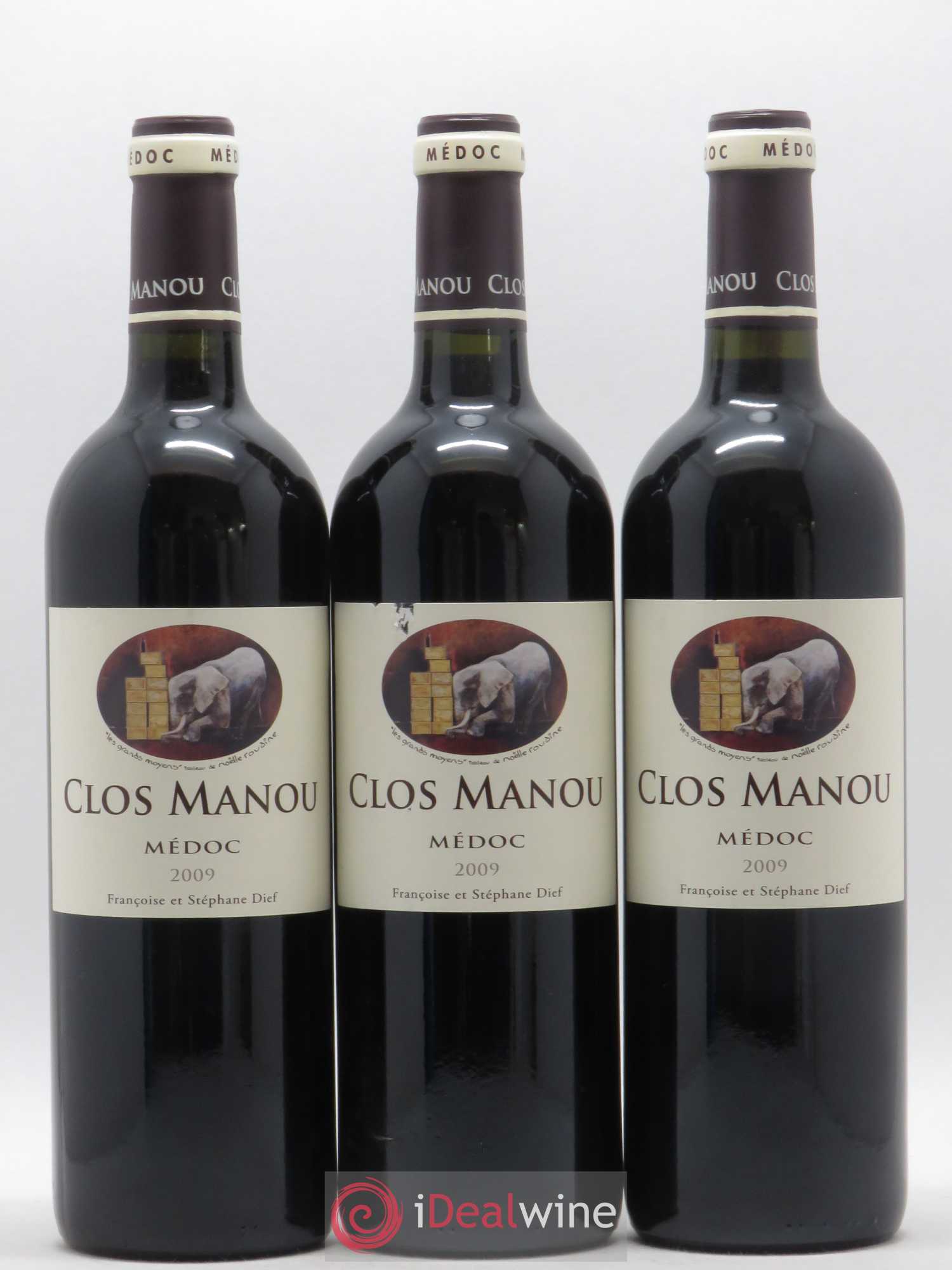 Clos Manou 2009 - Lot de 6 bouteilles - 2