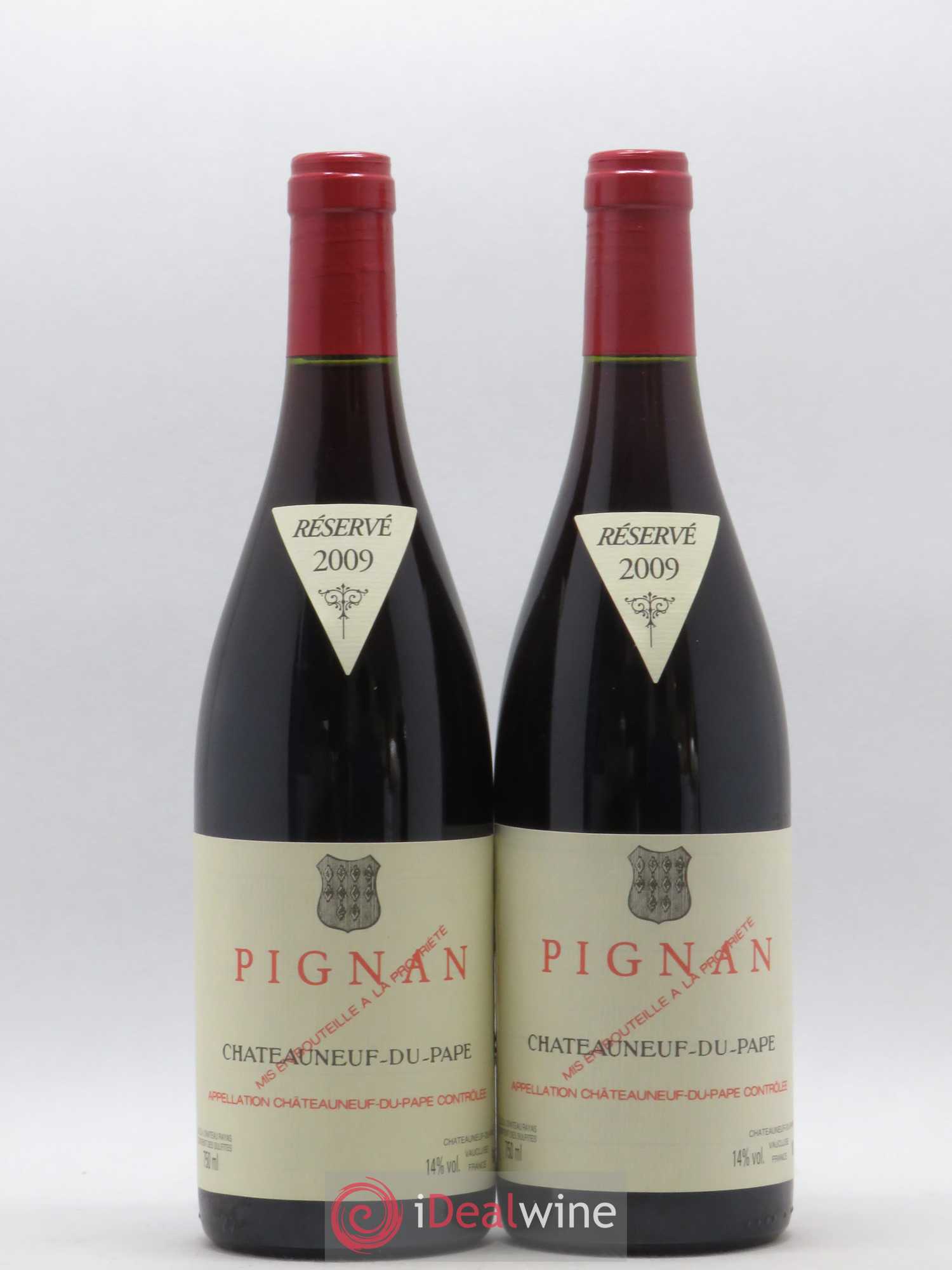 Châteauneuf-du-Pape Pignan Emmanuel Reynaud 2009 - Lot de 2 bouteilles - 0