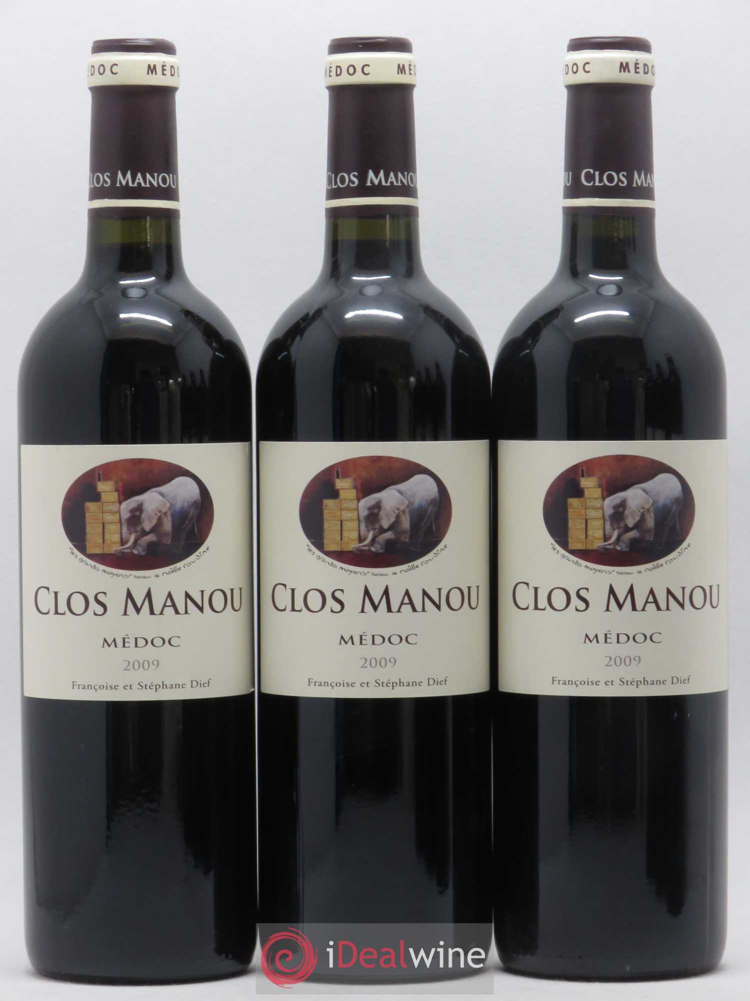 Clos Manou 2009 - Lot de 12 bouteilles - 2