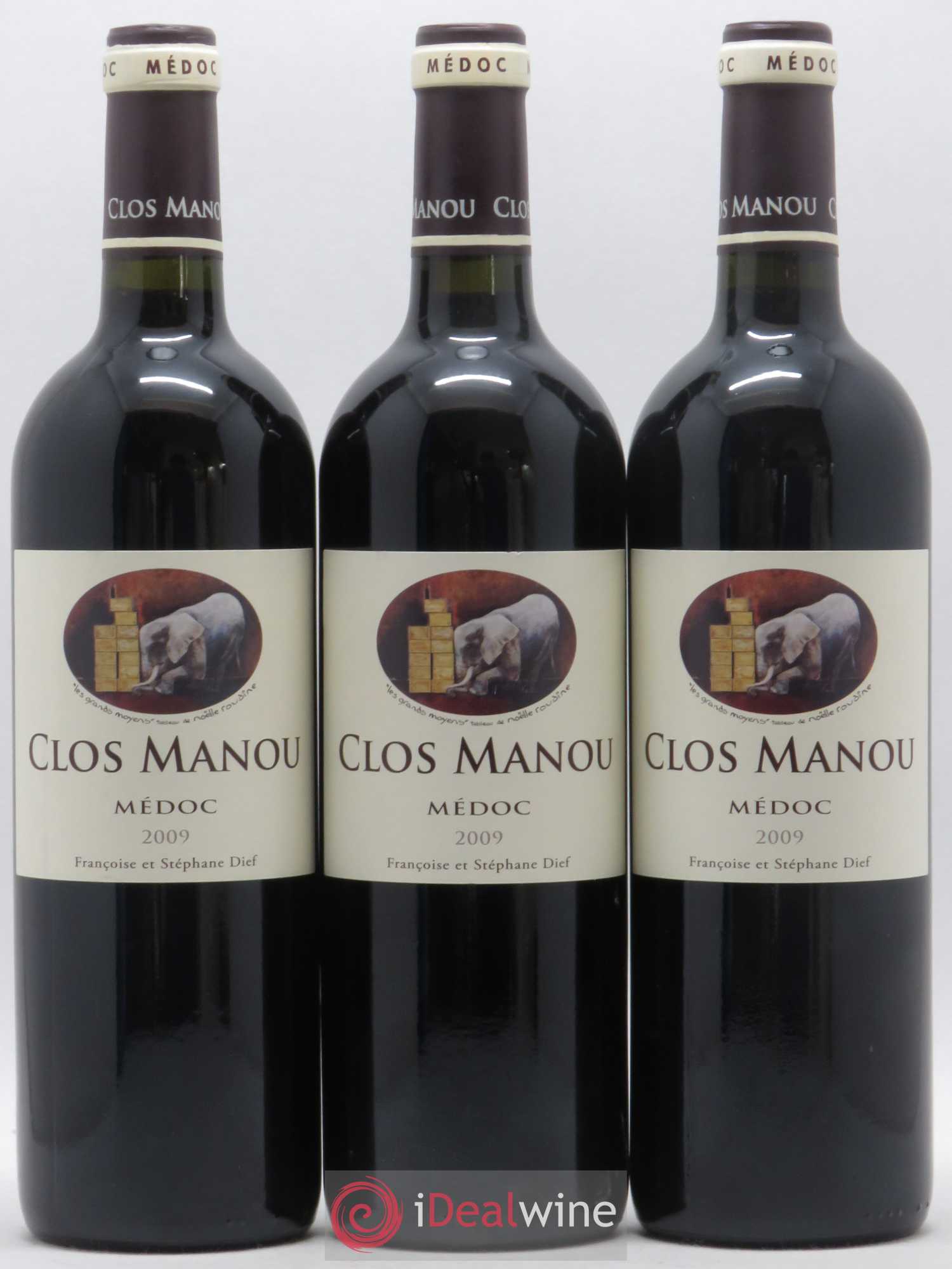 Clos Manou 2009 - Lot de 12 bouteilles - 3