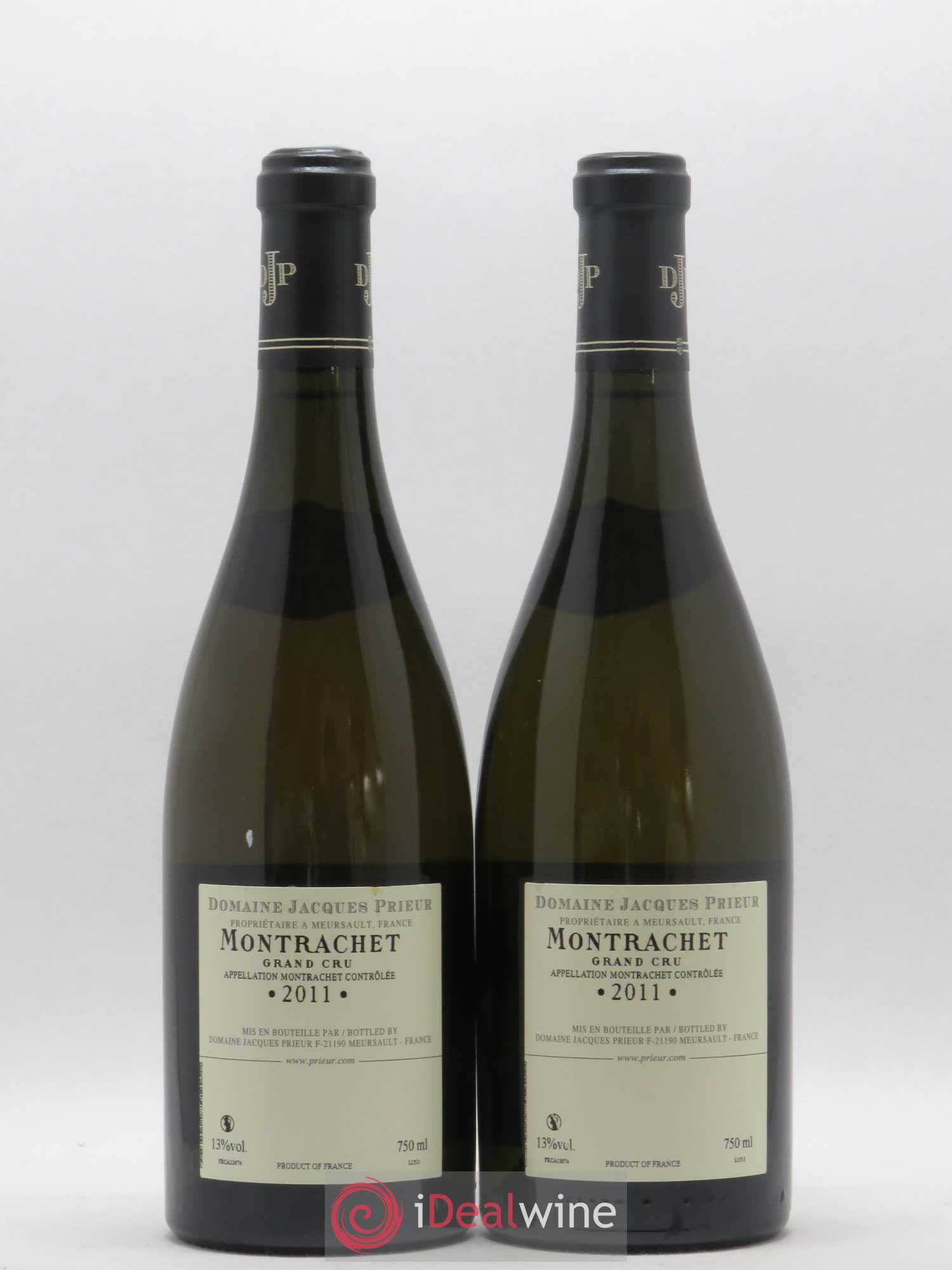 Montrachet Grand Cru Jacques Prieur (Domaine) 2011 - Lot de 2 bouteilles - 1