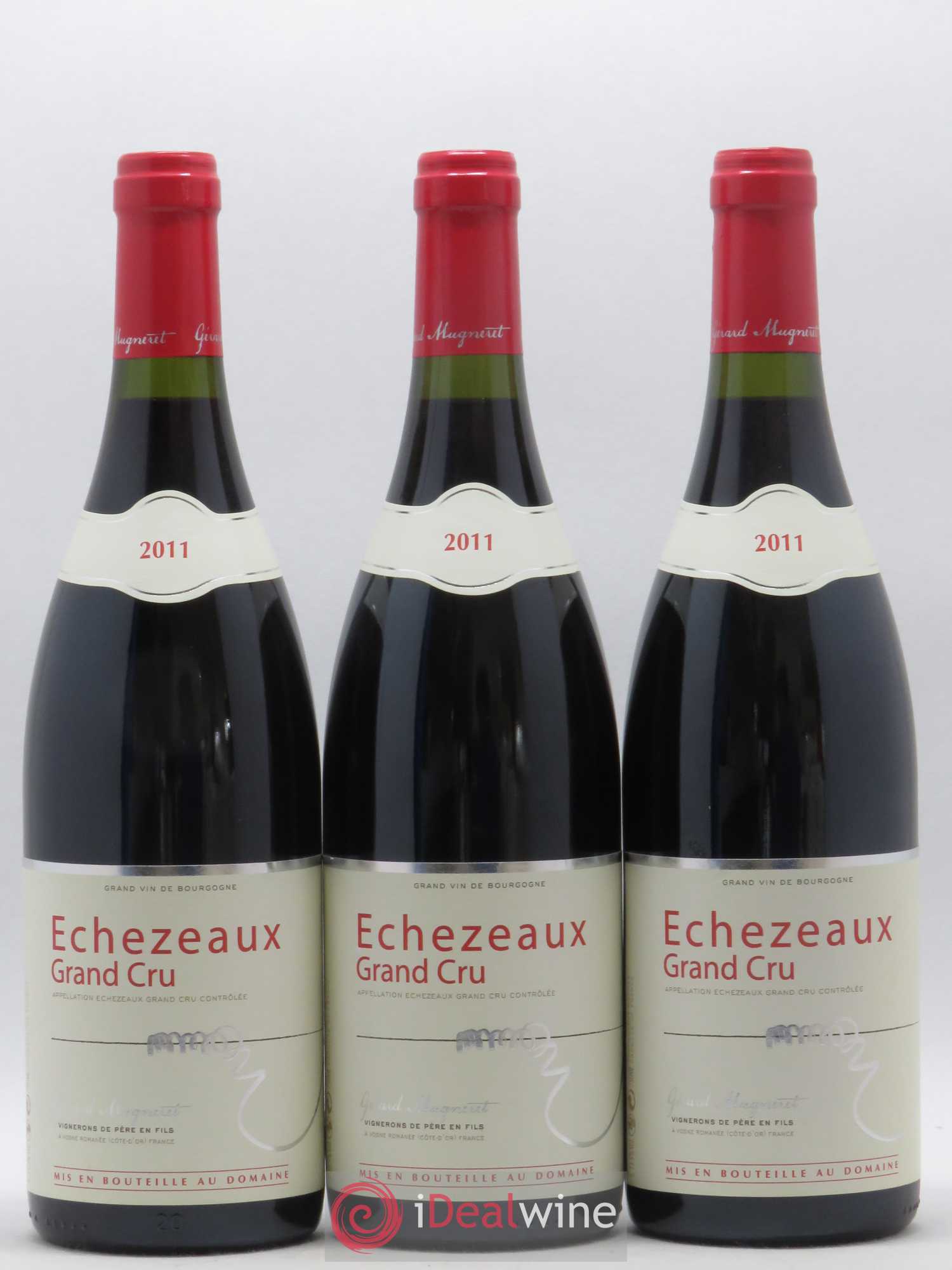 Echezeaux Grand Cru Gérard Mugneret 2011 - Lot de 3 bouteilles - 0