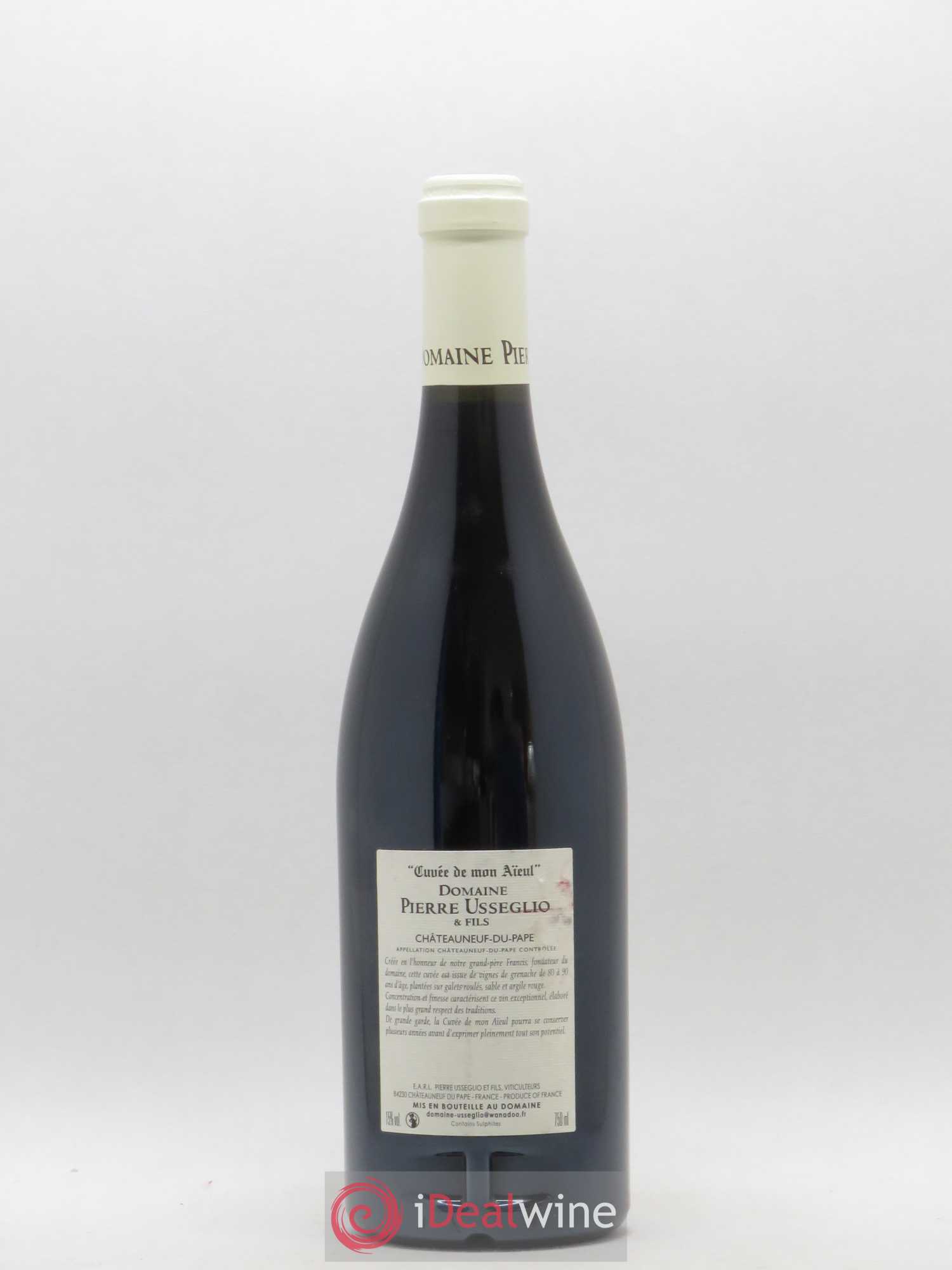 Châteauneuf-du-Pape Cuvée de mon Aïeul Pierre Usseglio & Fils 2007 - Lot de 1 bouteille - 1