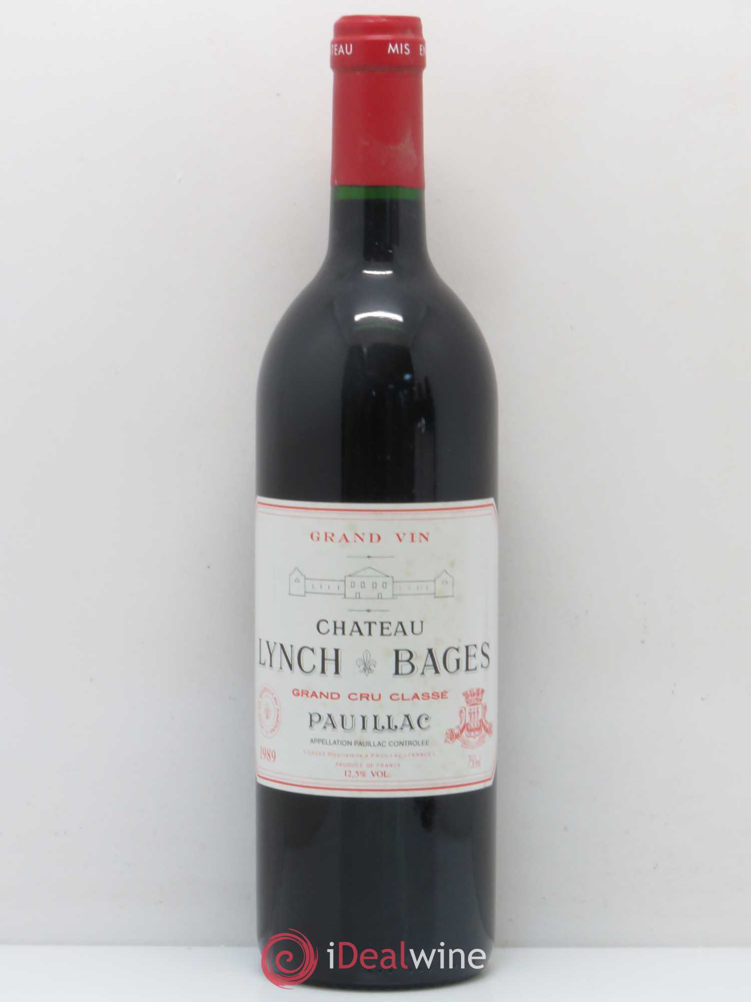 Château Lynch Bages 5ème Grand Cru Classé 1989 - Lot de 1 bouteille - 0