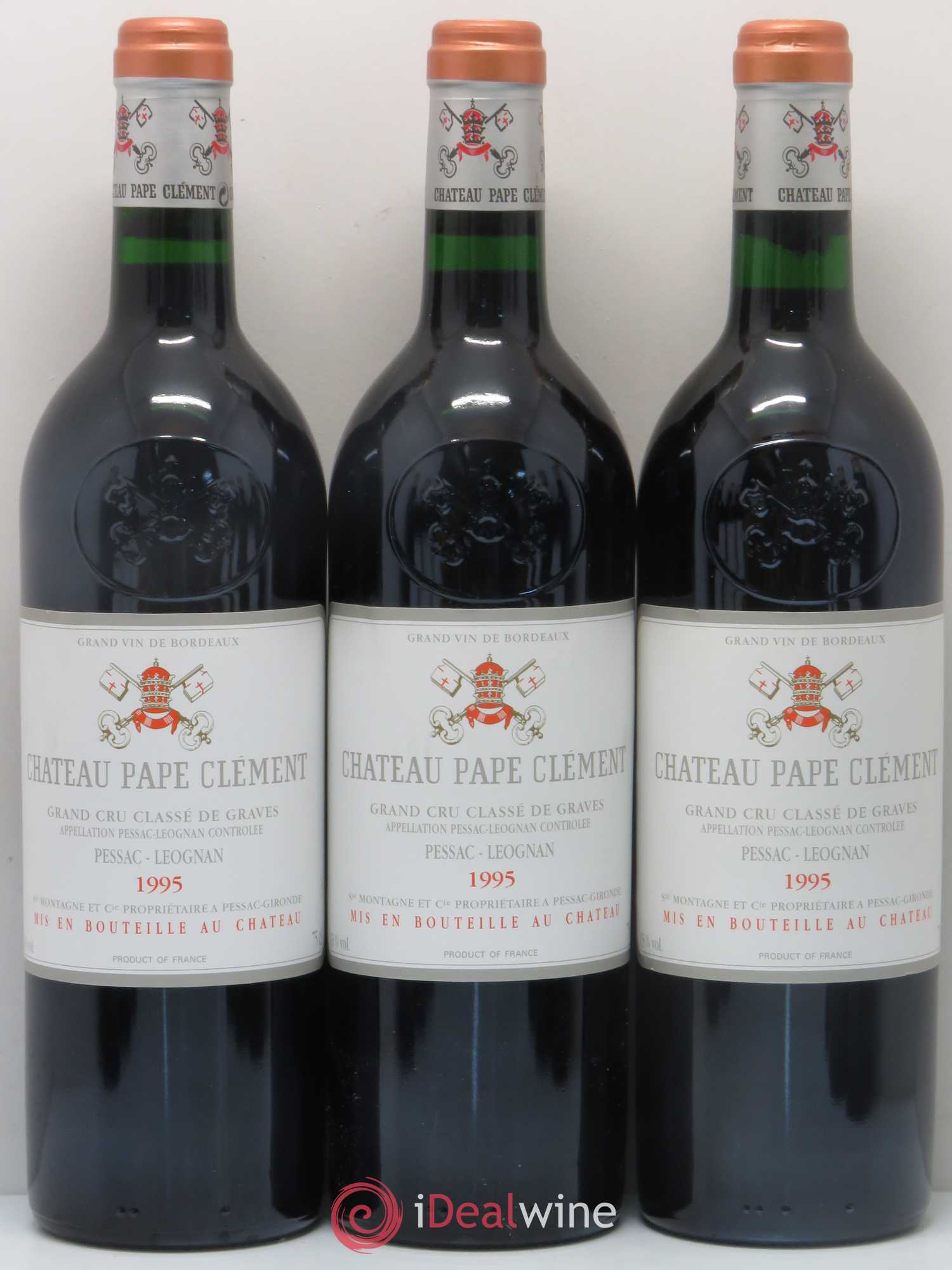 Château Pape Clément Cru Classé de Graves 1995 - Lot de 12 bouteilles - 3